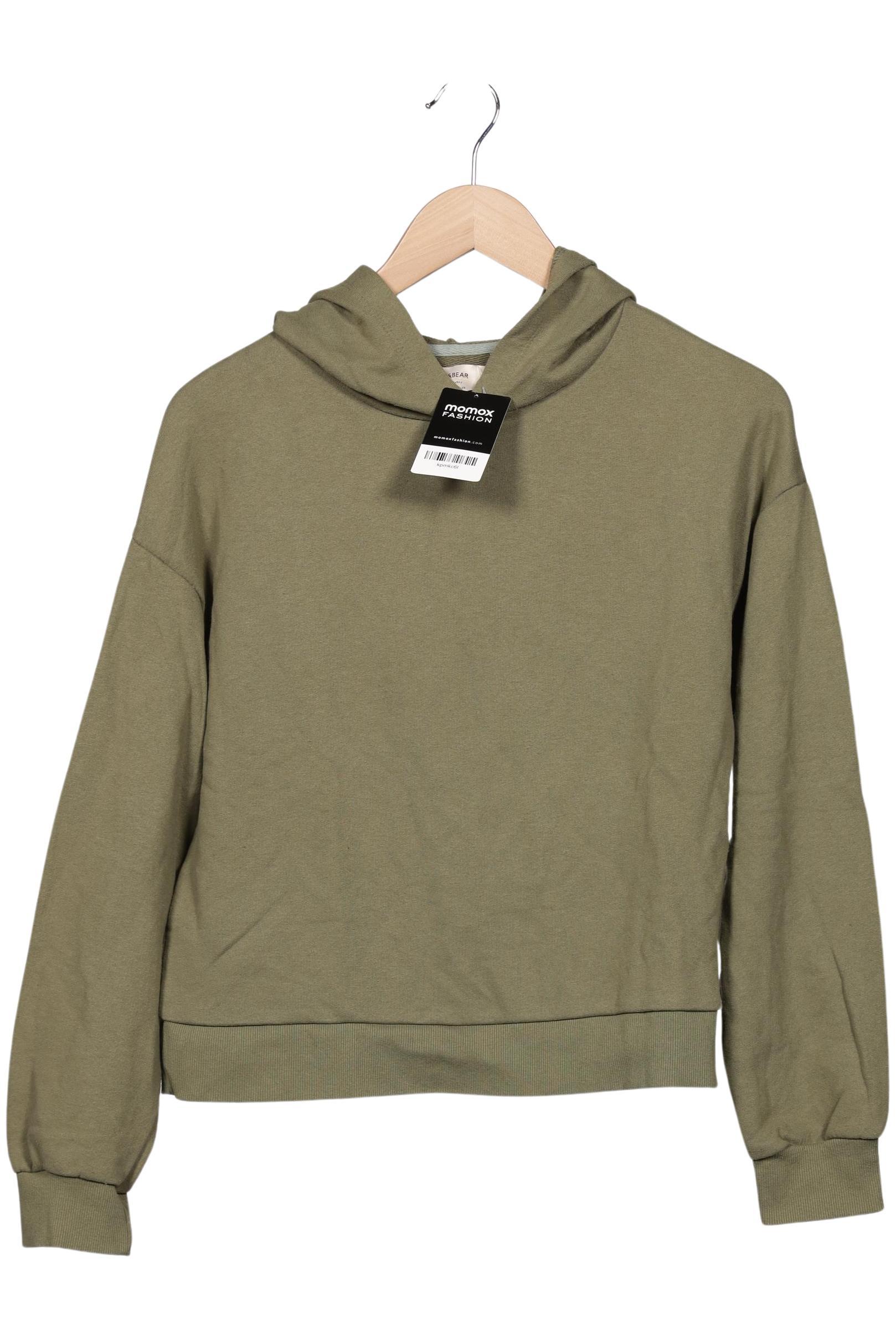 

Pull & Bear Damen Kapuzenpullover, grün, Gr. 36