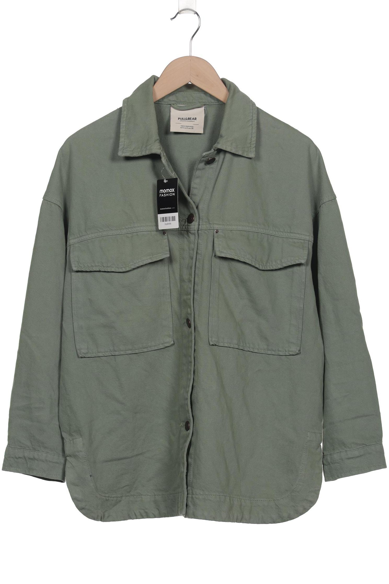 

Pull & Bear Damen Jacke, grün, Gr. 36