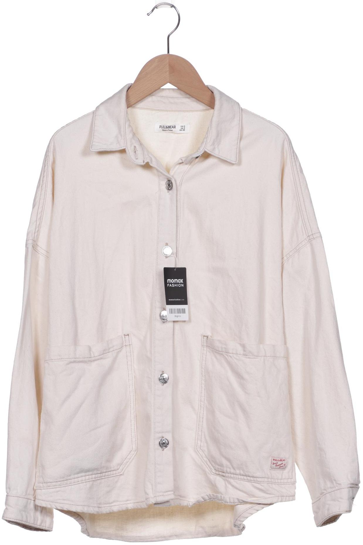 

Pull & Bear Damen Jacke, cremeweiß, Gr. 36
