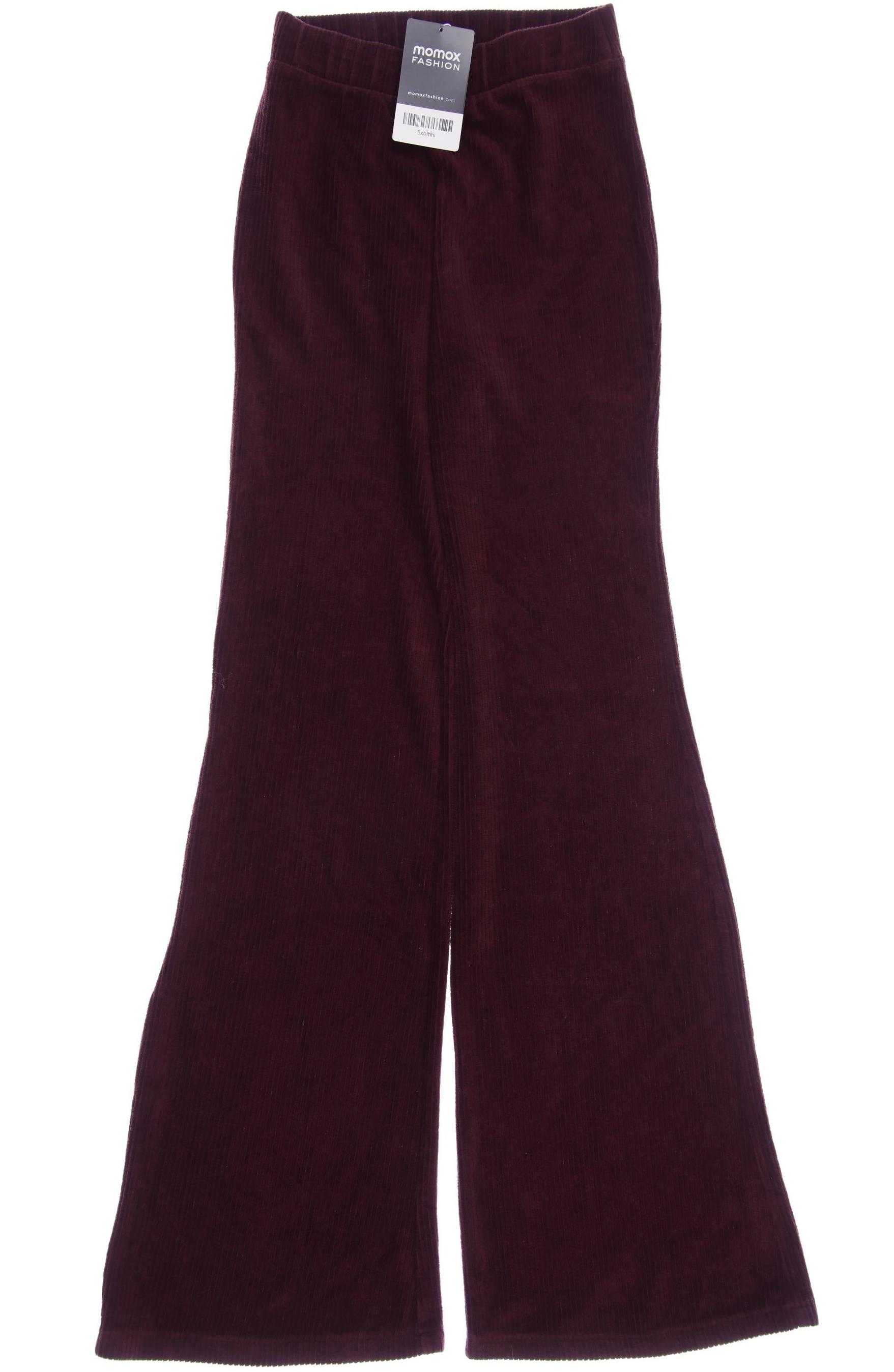 

Pull & Bear Damen Stoffhose, bordeaux