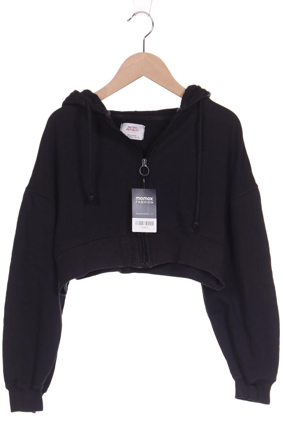 

Pull & Bear Damen Kapuzenpullover, schwarz