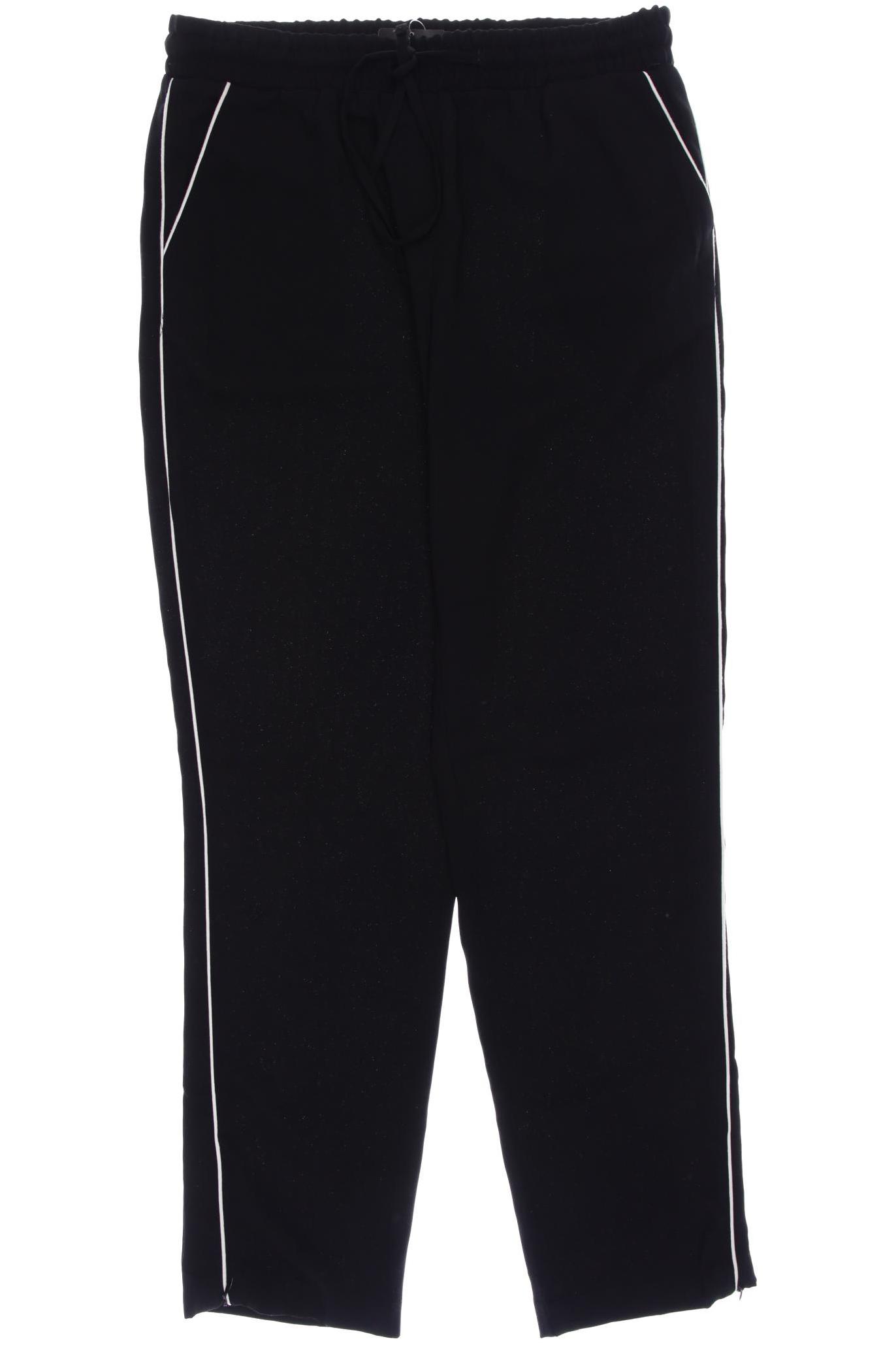 

Pull & Bear Damen Stoffhose, schwarz