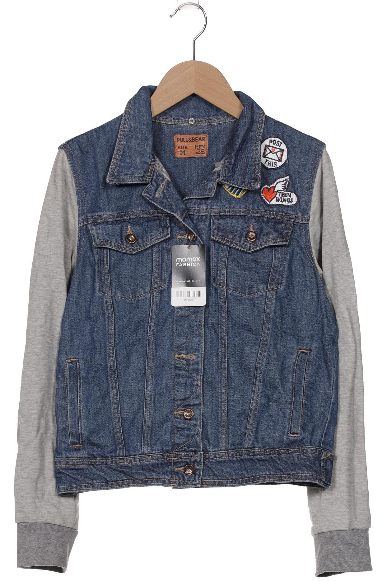 

Pull & Bear Damen Jacke, blau, Gr. 38