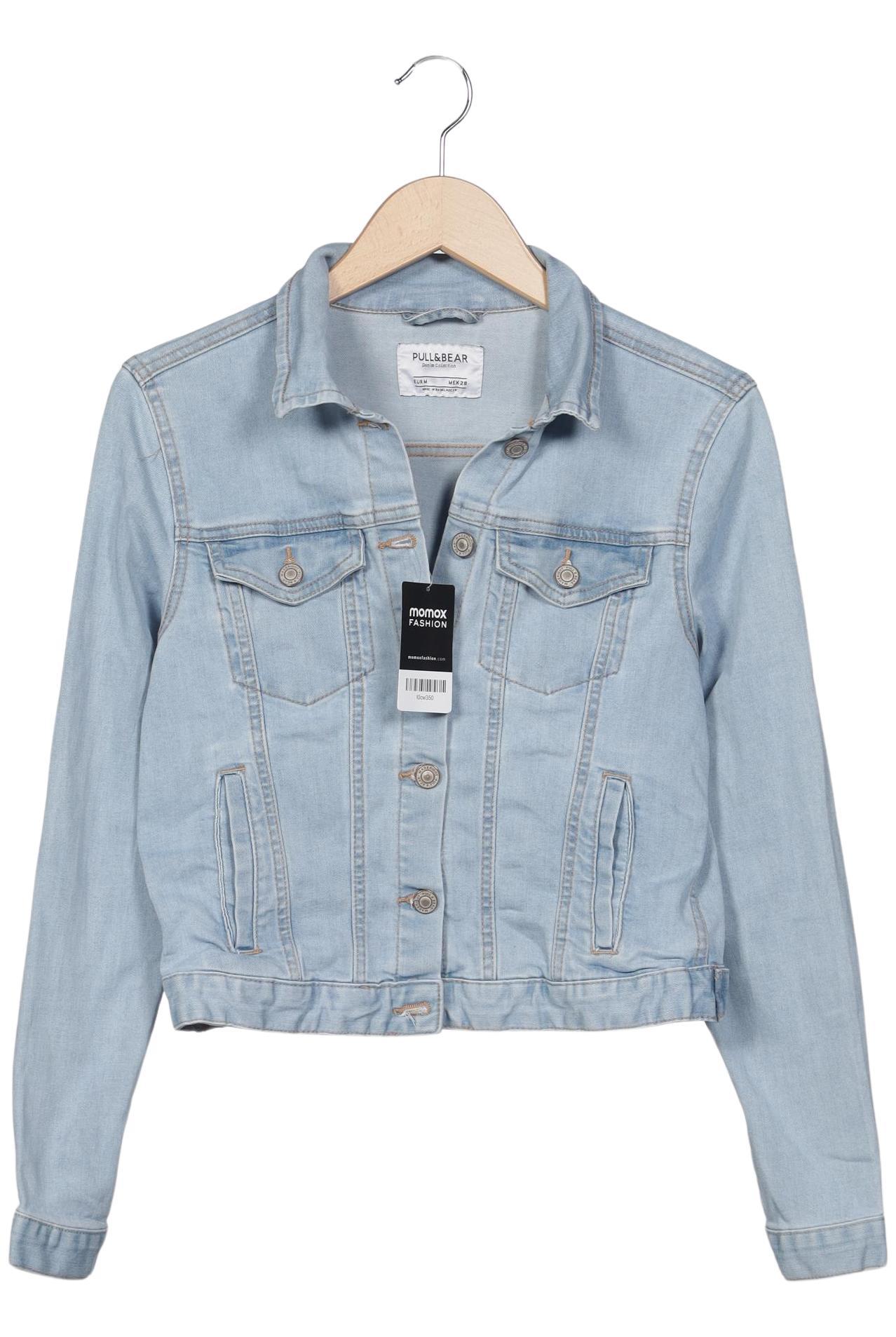 

Pull & Bear Damen Jacke, hellblau, Gr. 38
