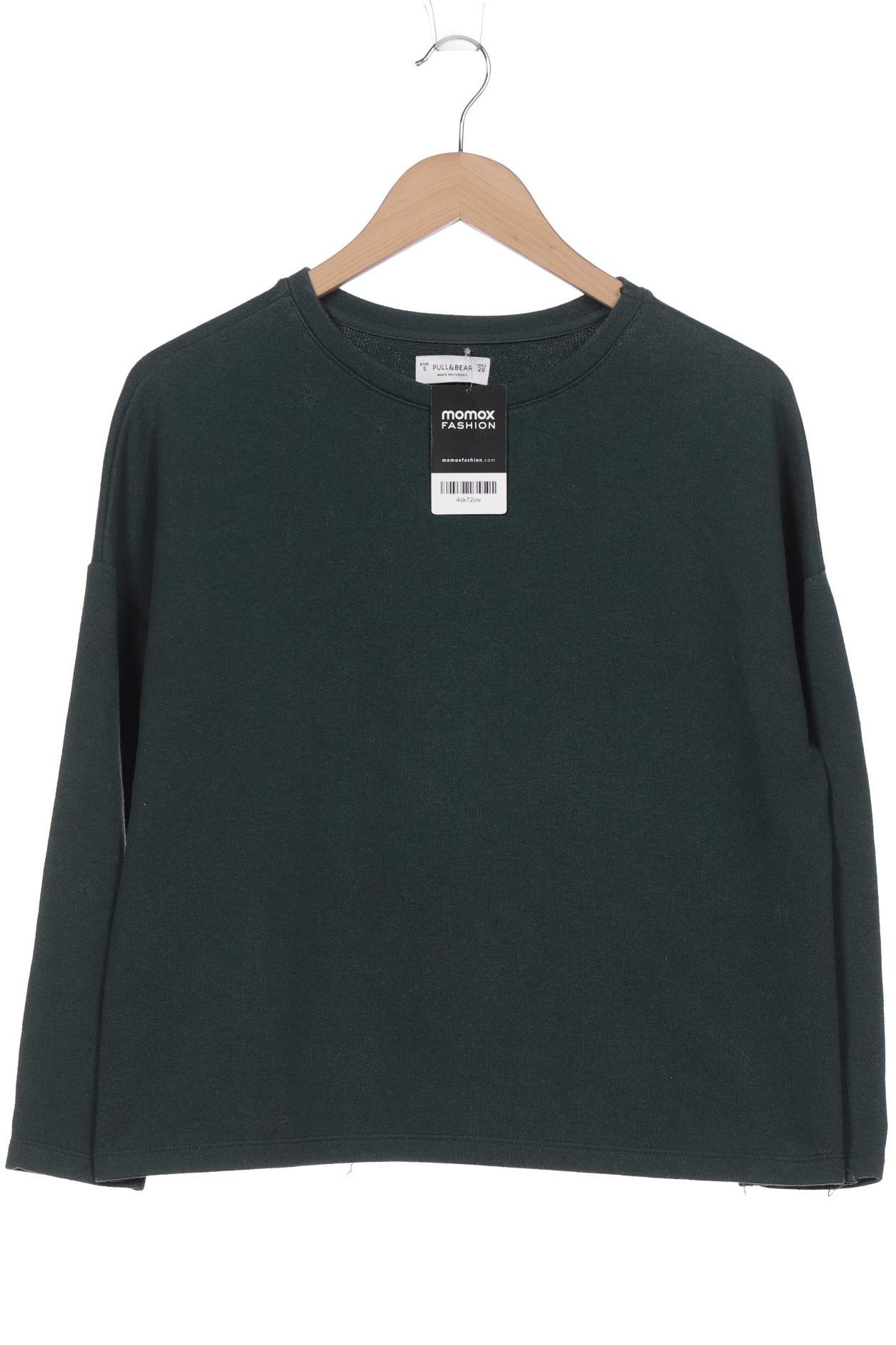 

Pull & Bear Damen Sweatshirt, türkis, Gr. 36