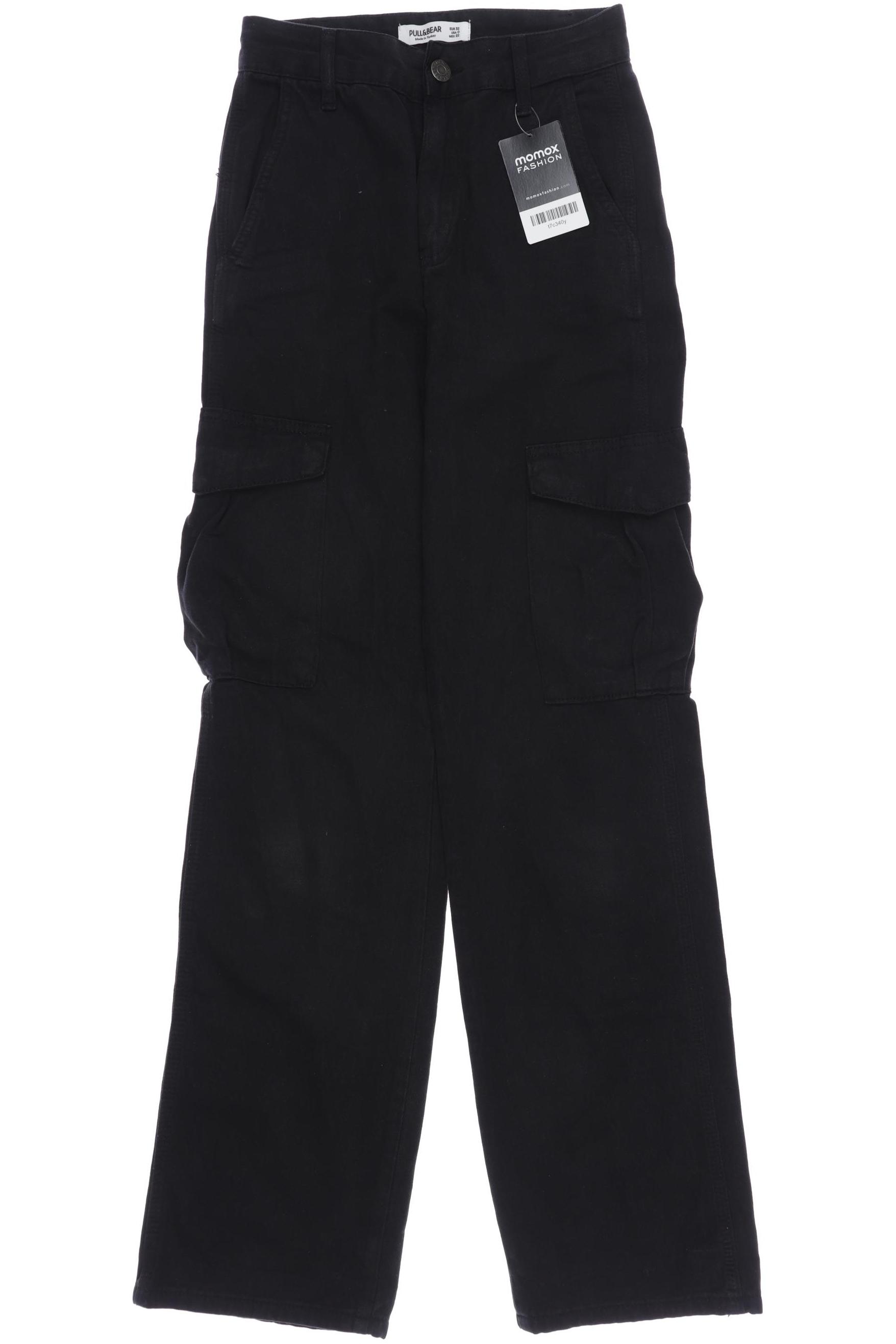 

Pull & Bear Damen Jeans, schwarz, Gr. 32