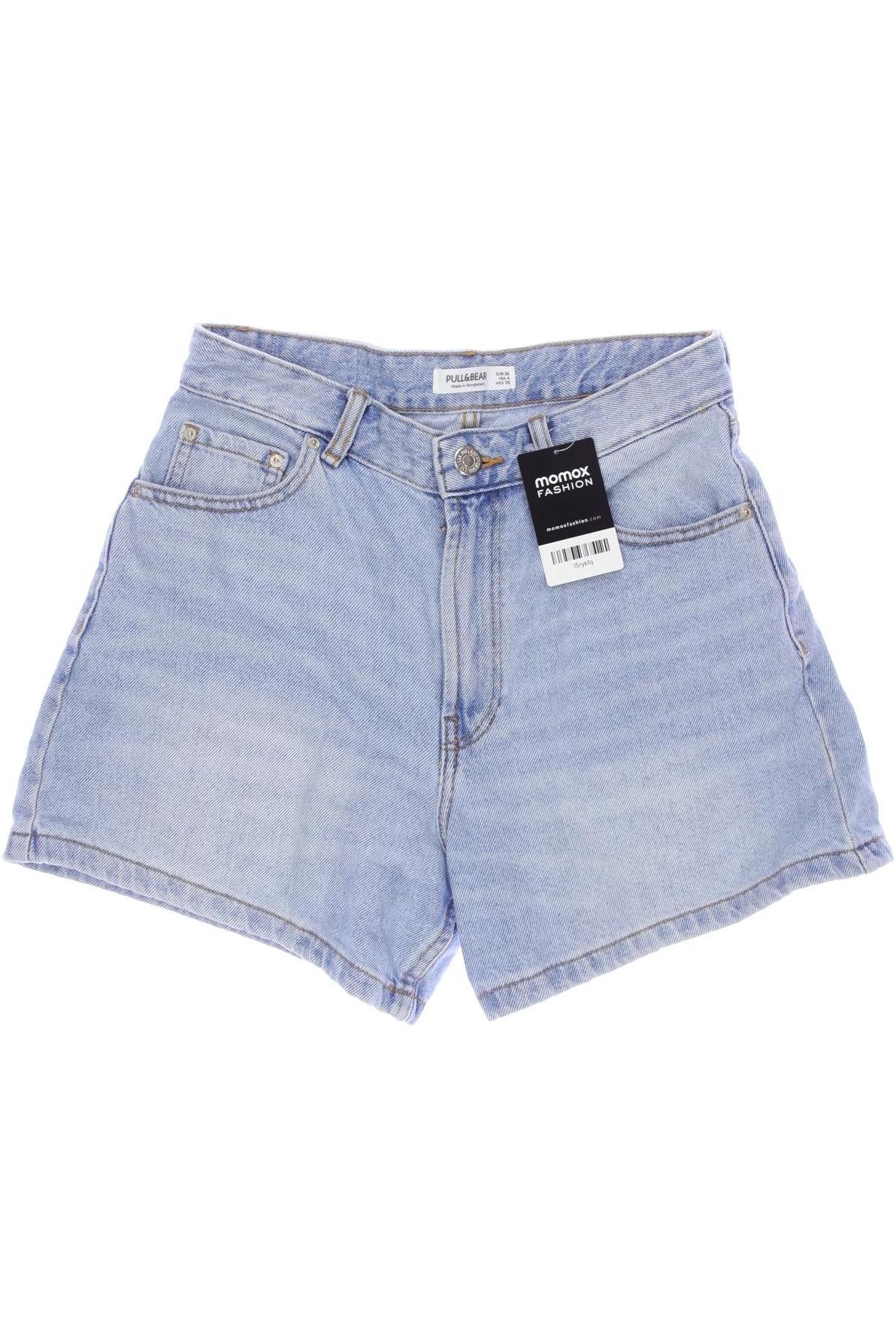 

Pull & Bear Damen Shorts, hellblau, Gr. 36