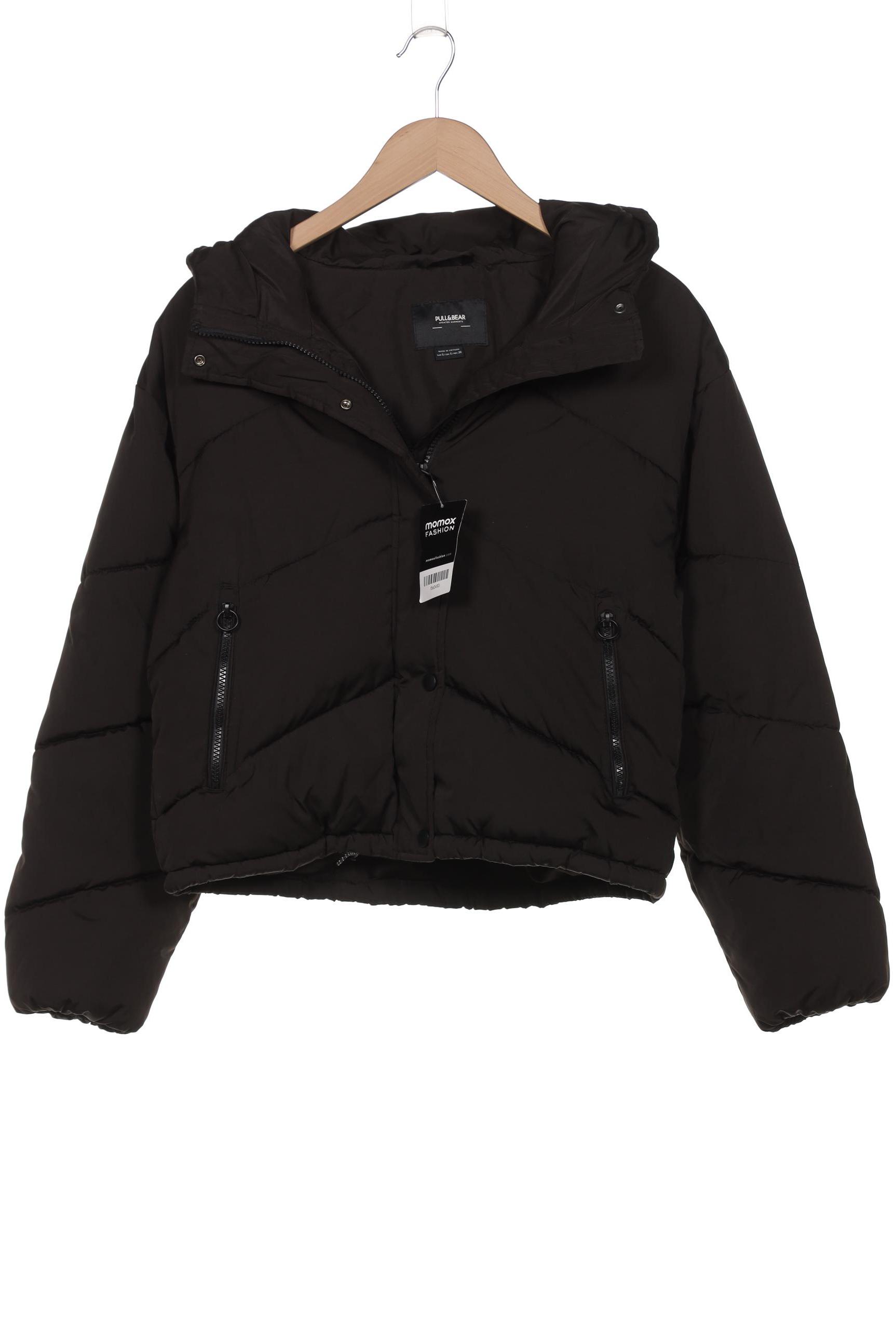 

Pull & Bear Damen Jacke, schwarz, Gr. 36