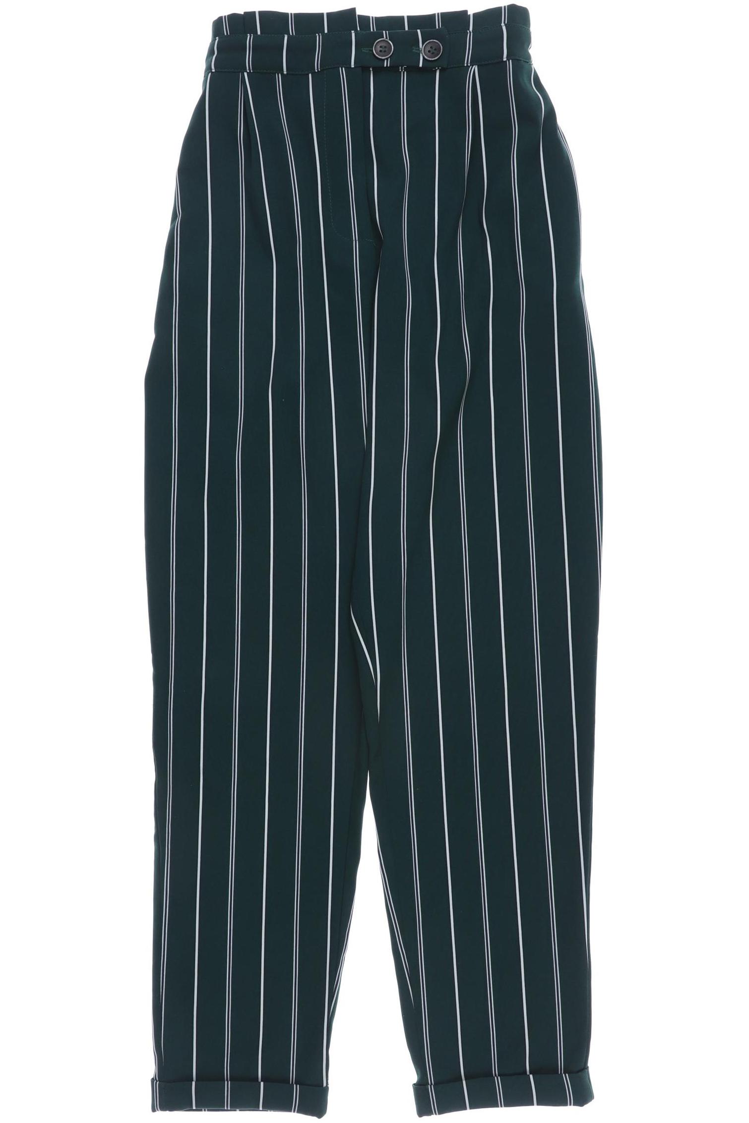 

Pull & Bear Damen Stoffhose, grün, Gr. 0