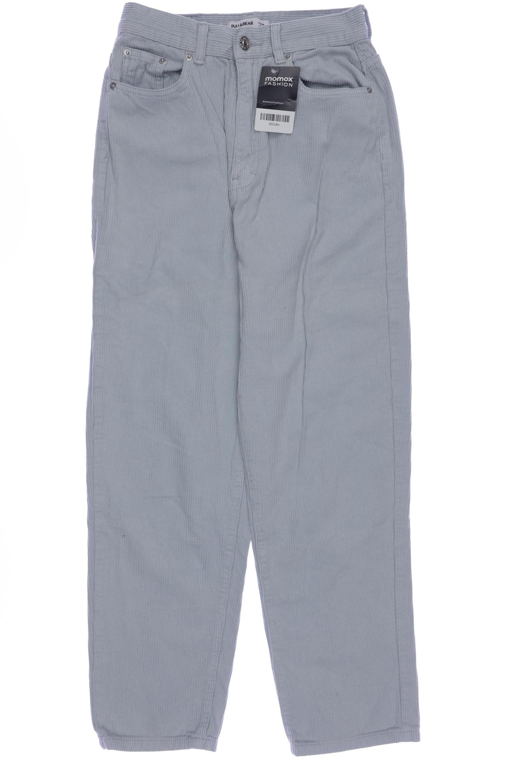 

Pull & Bear Damen Stoffhose, hellblau, Gr. 36