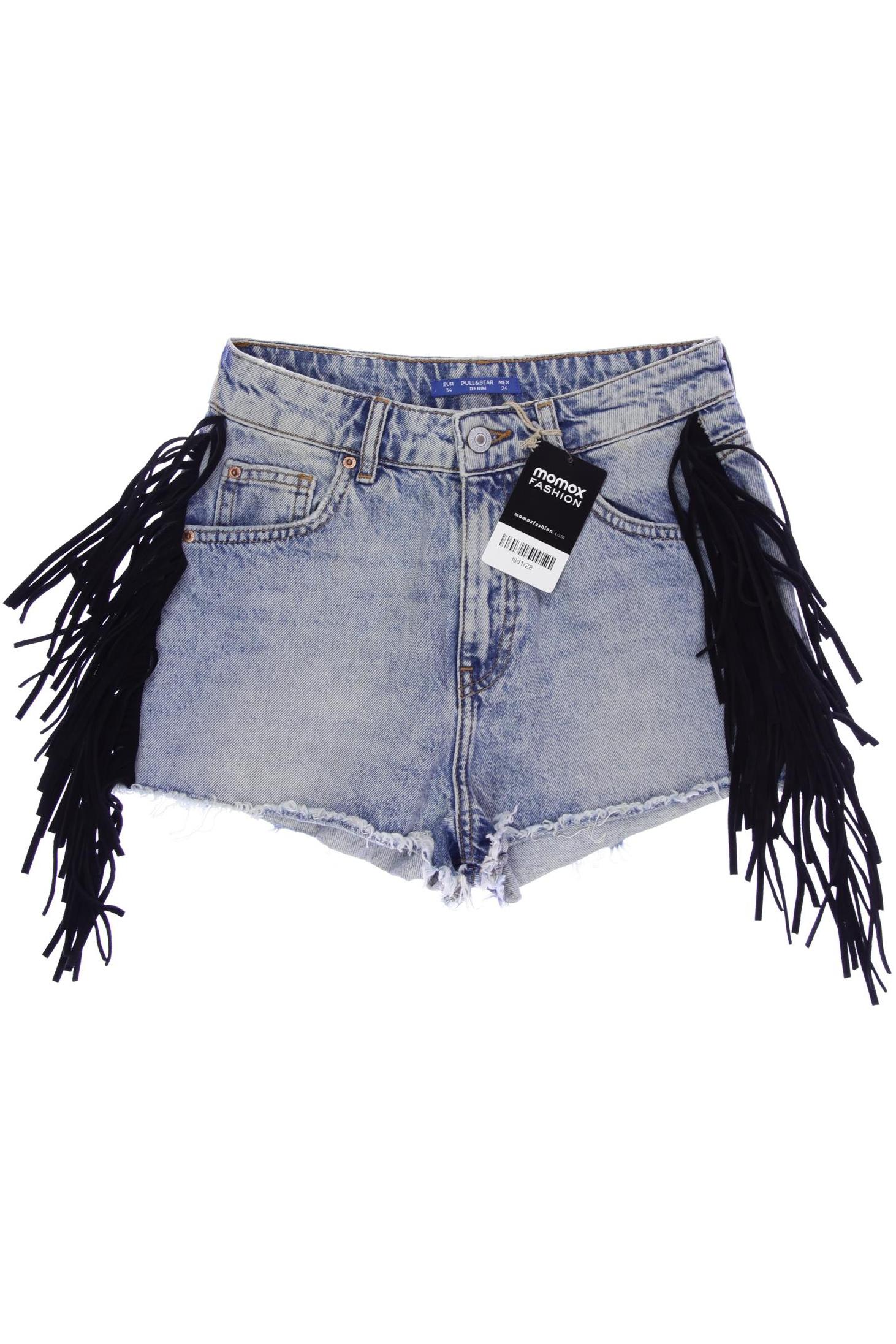 

Pull & Bear Damen Shorts, hellblau, Gr. 34