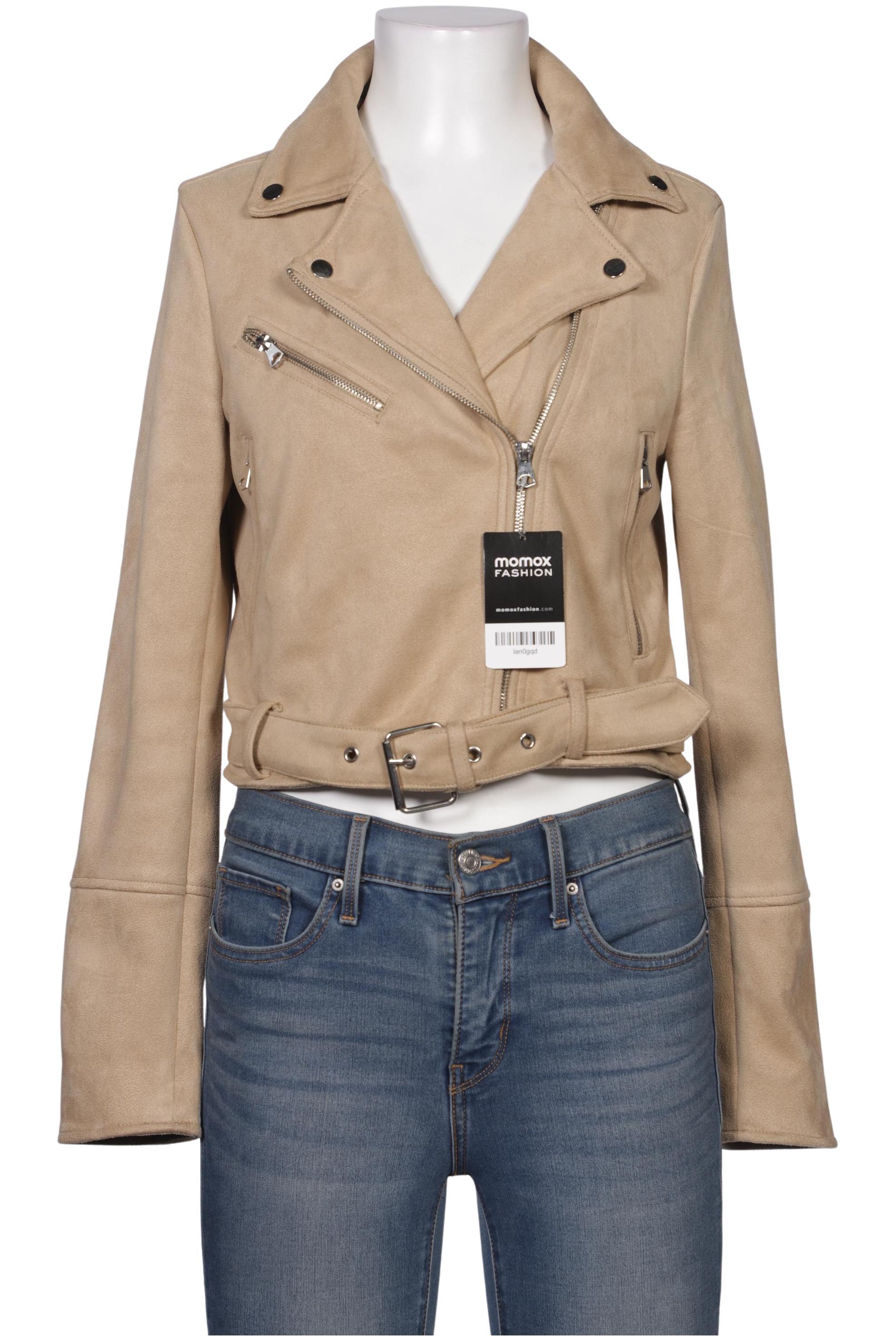 

Pull & Bear Damen Jacke, beige, Gr. 38