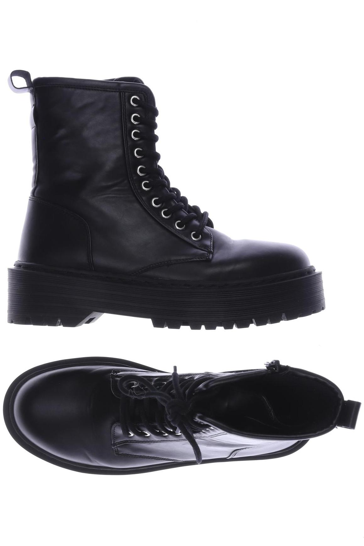 

Pull & Bear Damen Stiefelette, schwarz