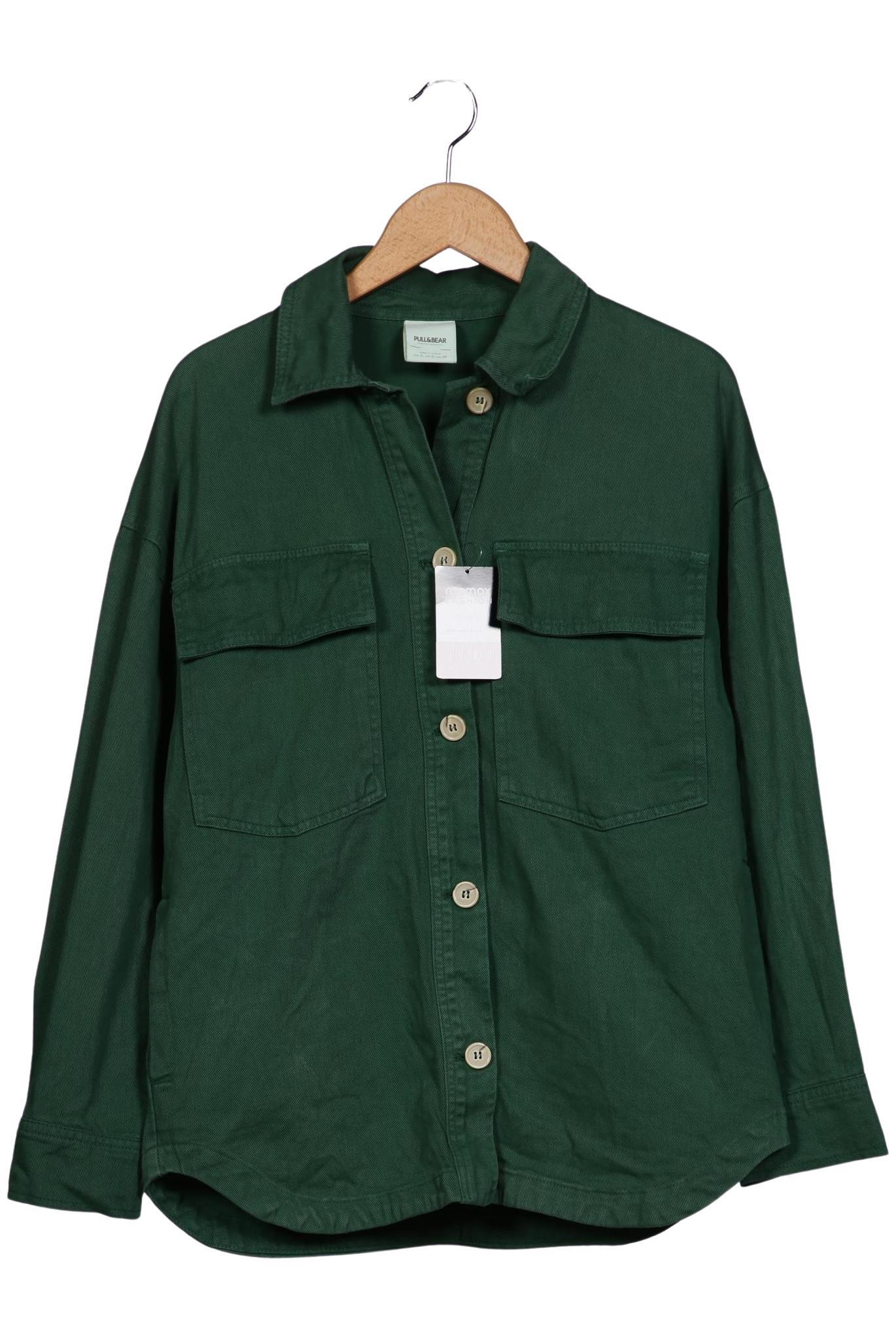 

Pull & Bear Damen Jacke, grün, Gr. 36