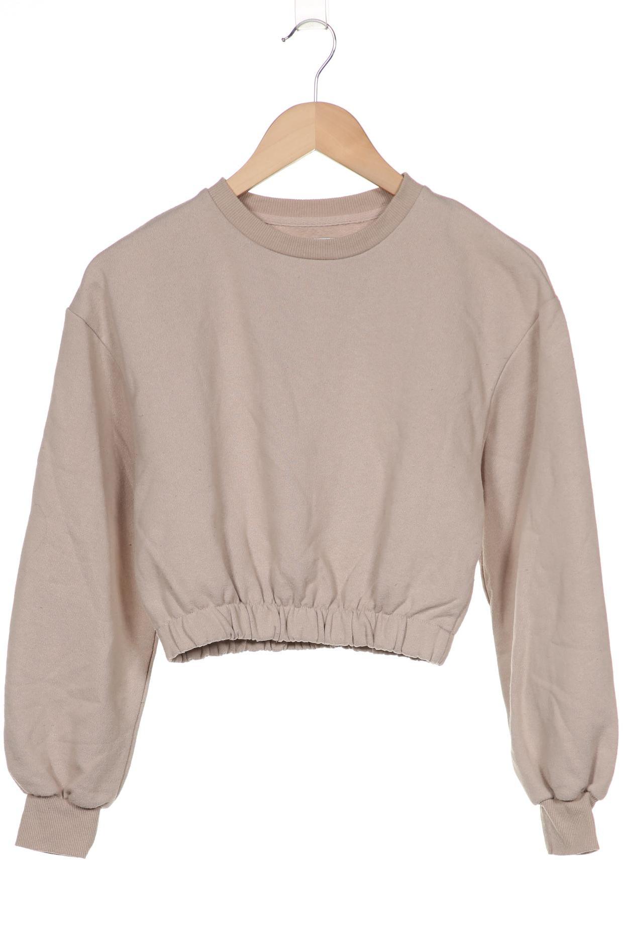 

Pull & Bear Damen Sweatshirt, beige, Gr. 36