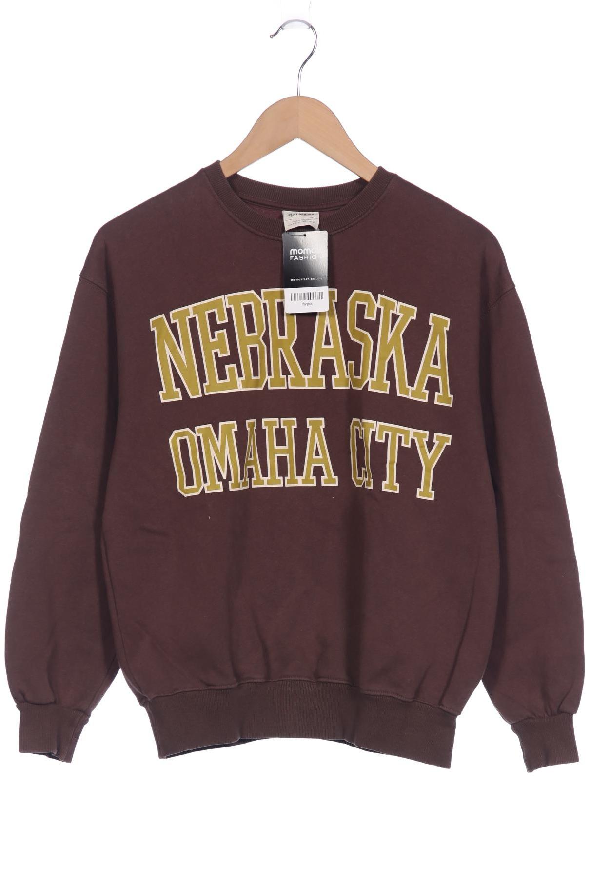 

Pull & Bear Damen Sweatshirt, braun, Gr. 34