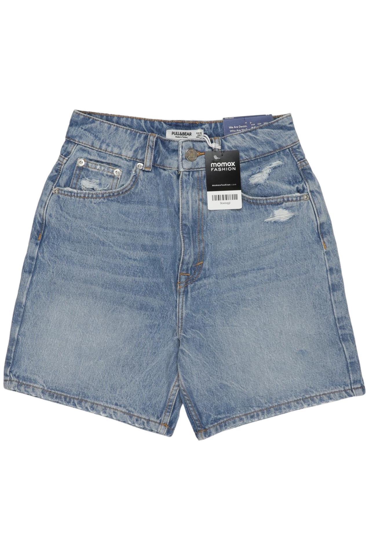 

Pull & Bear Damen Shorts, blau, Gr. 36