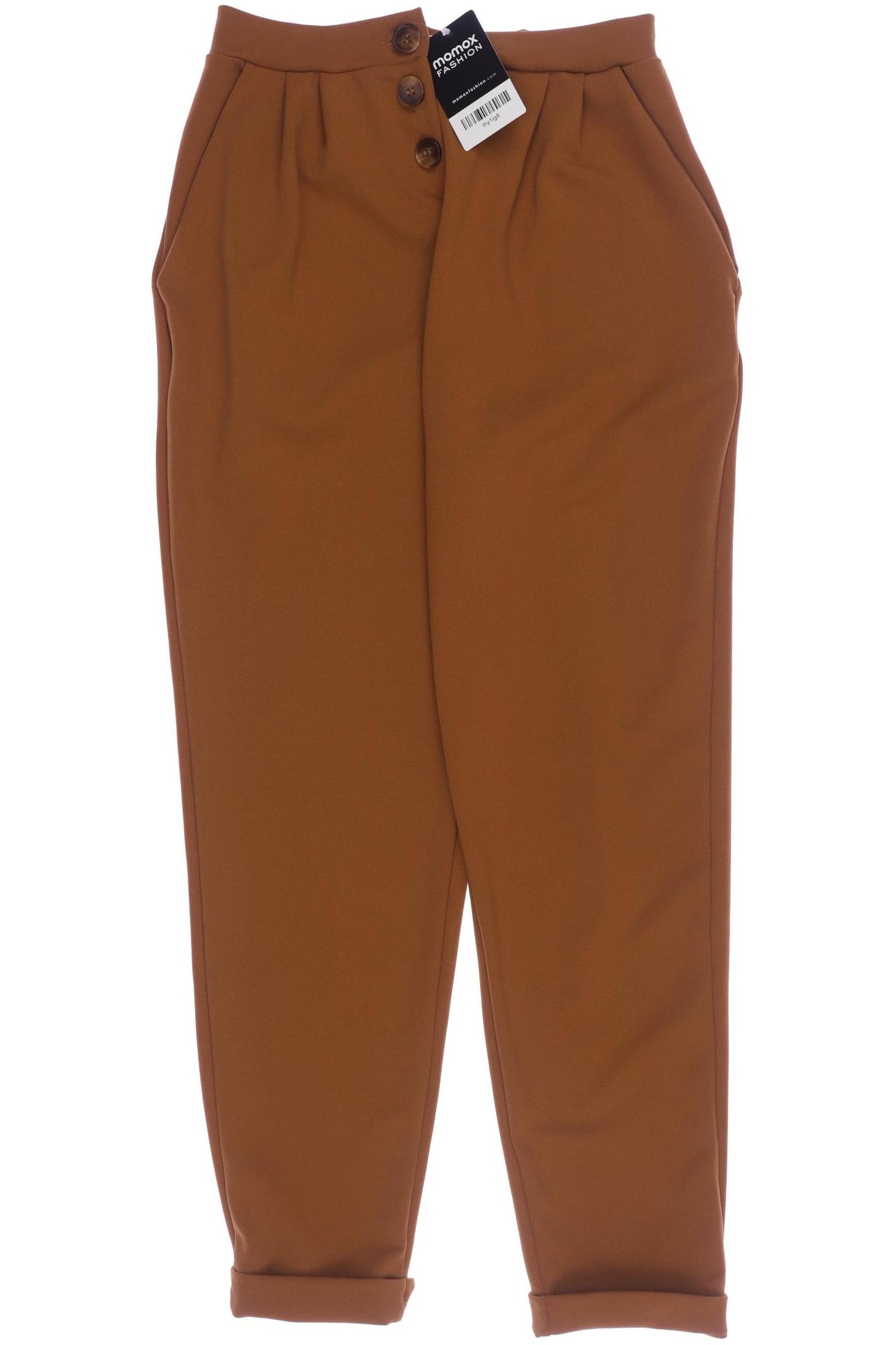 

Pull & Bear Damen Stoffhose, braun, Gr. 0