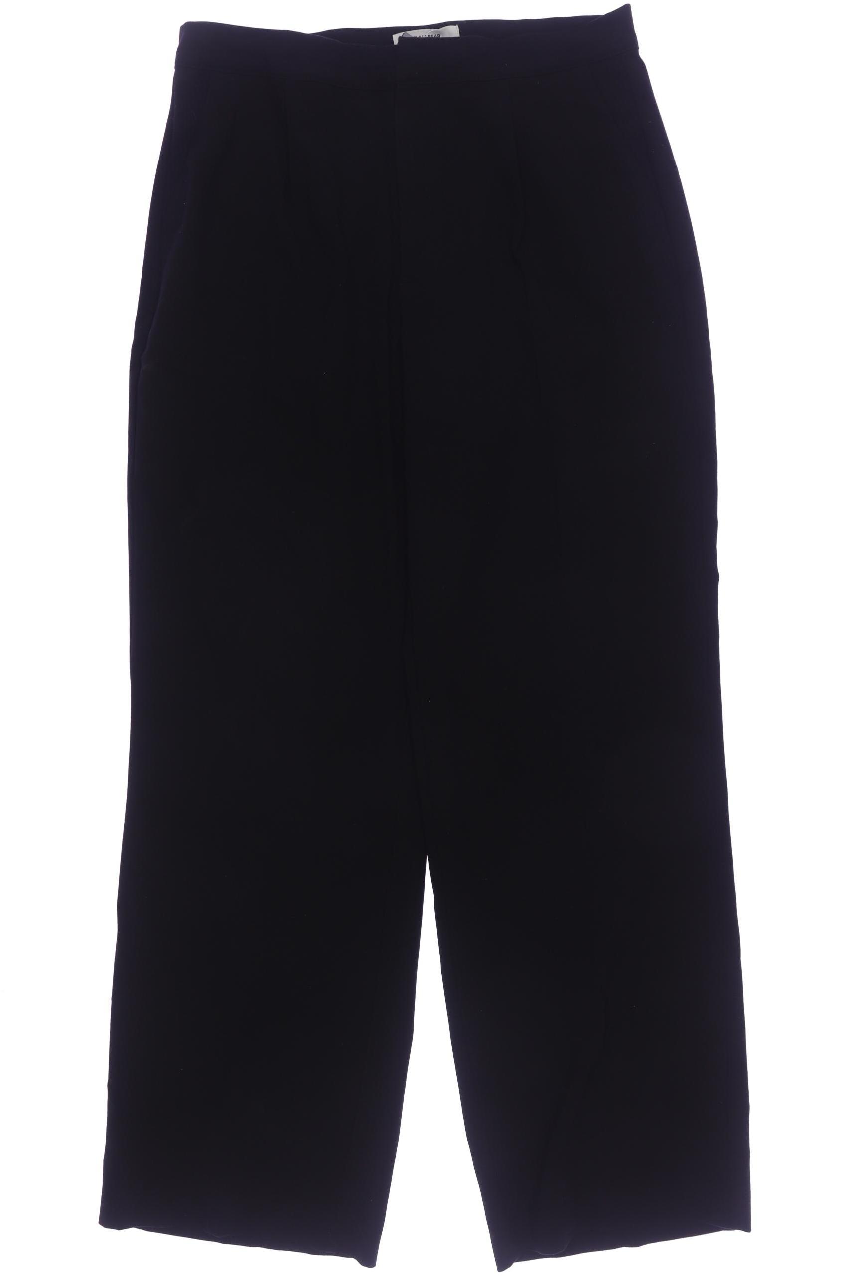 

Pull & Bear Damen Stoffhose, schwarz, Gr. 0