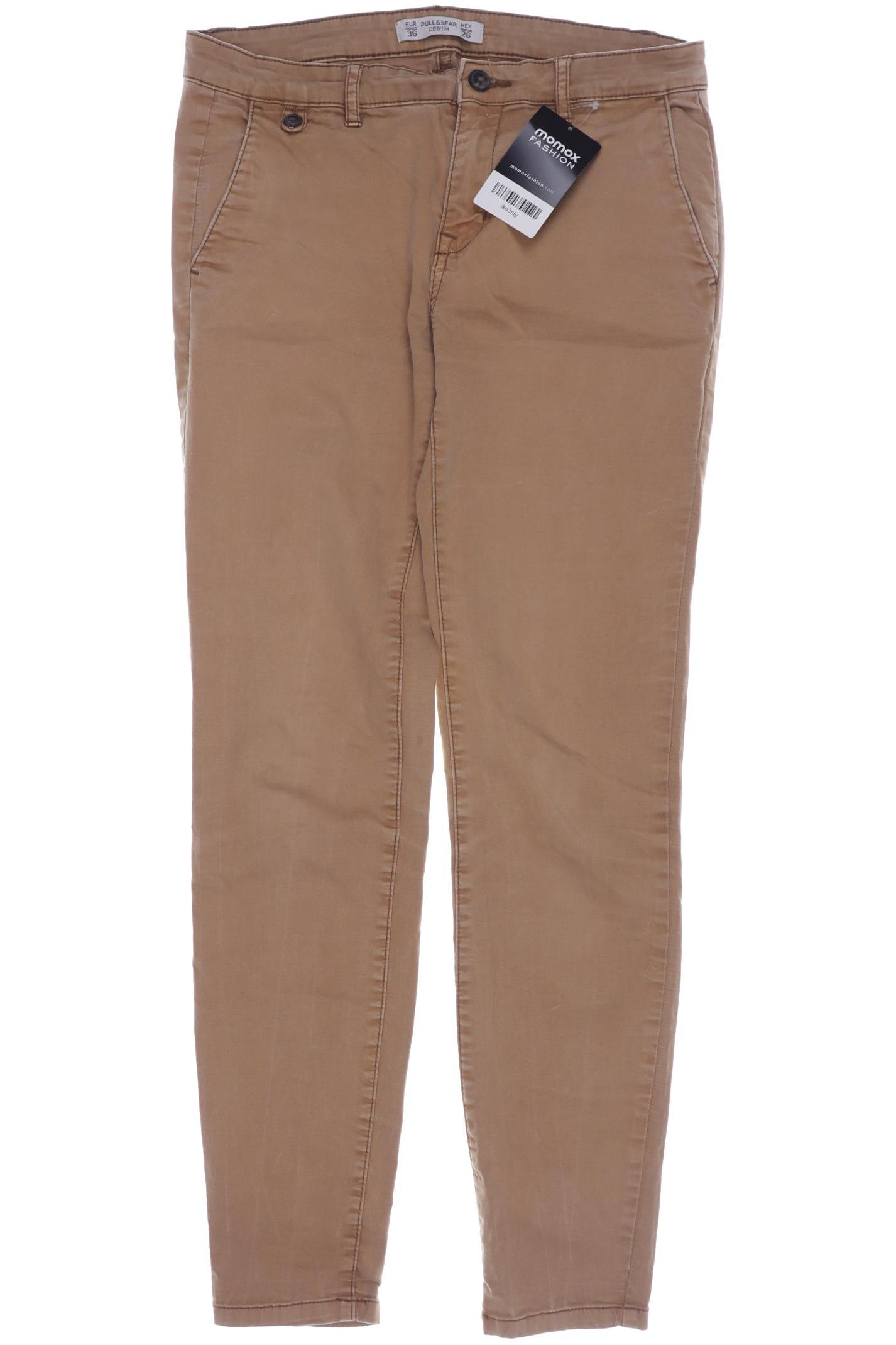 

Pull & Bear Damen Stoffhose, beige