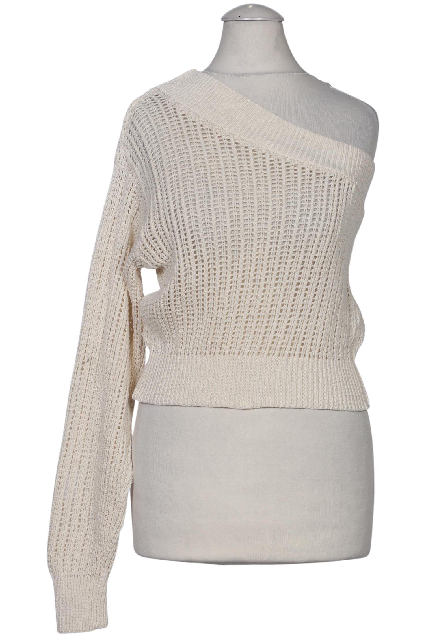 

Pull & Bear Damen Pullover, cremeweiß, Gr. 34