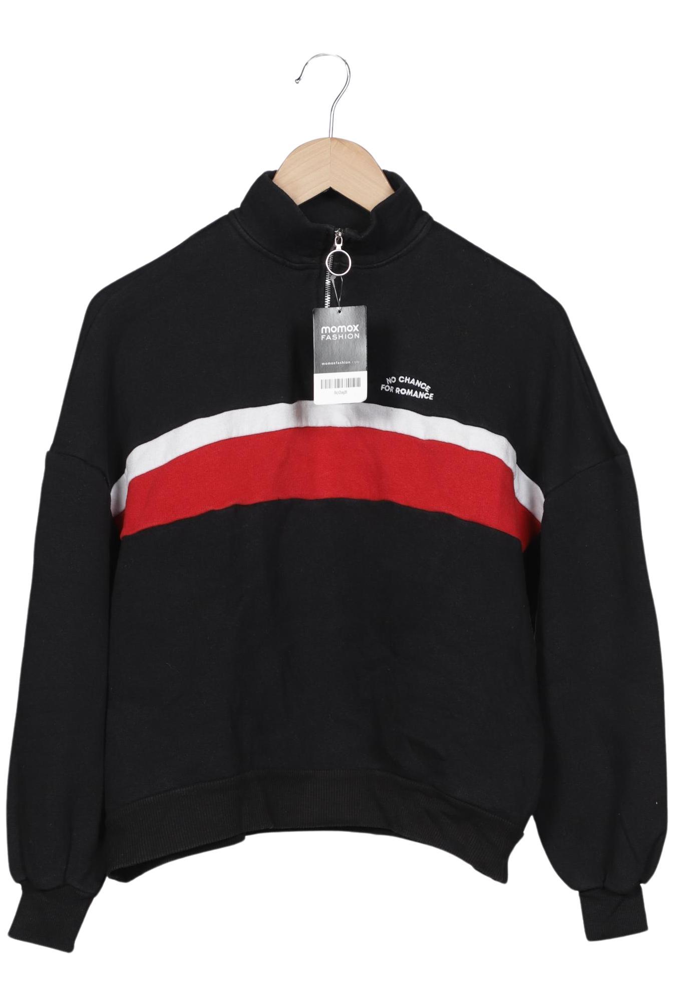 

Pull & Bear Damen Sweatshirt, schwarz, Gr. 34