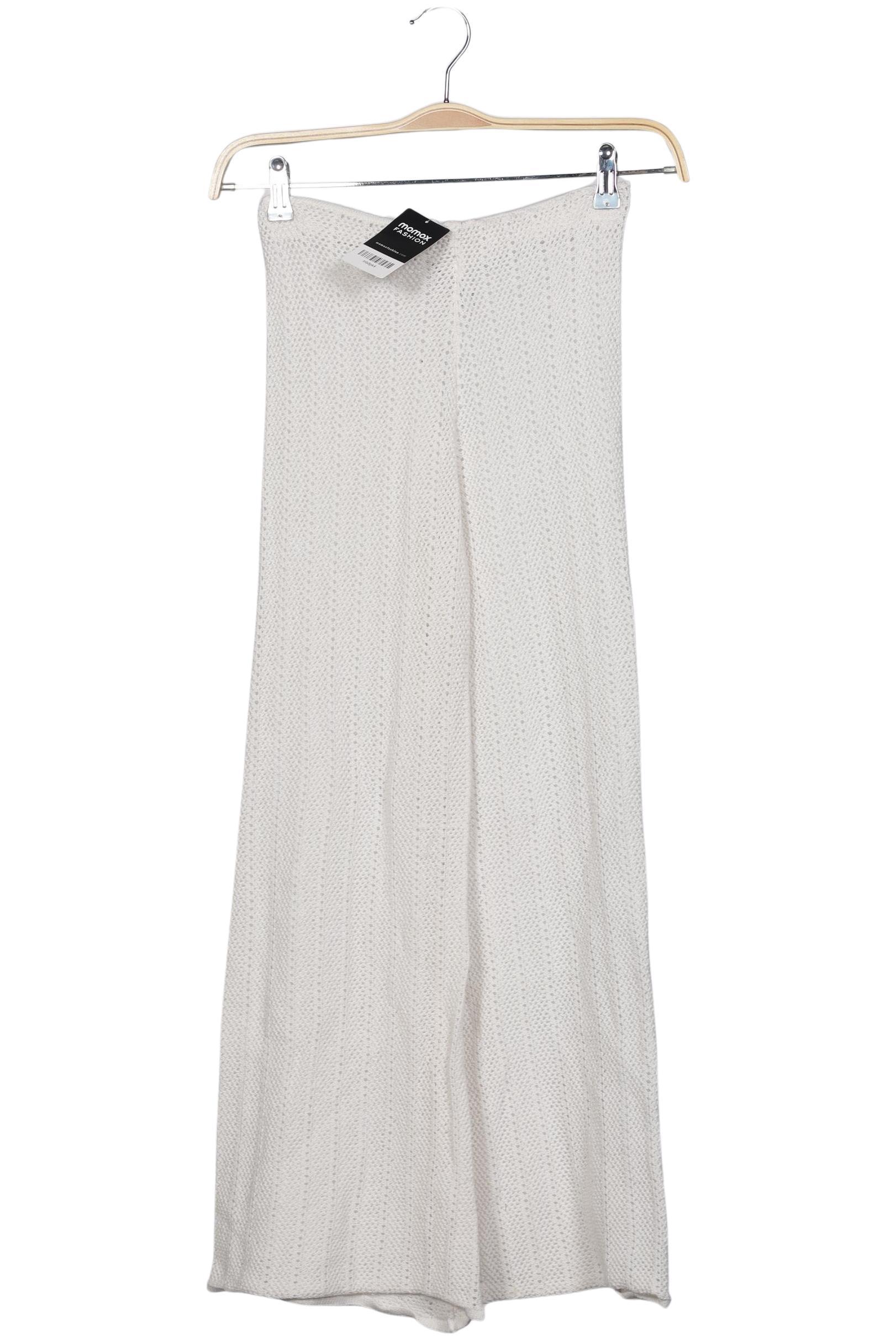 

Pull & Bear Damen Stoffhose, cremeweiß, Gr. 0