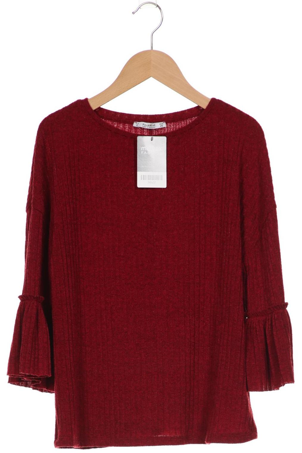 

Pull & Bear Damen Pullover, rot