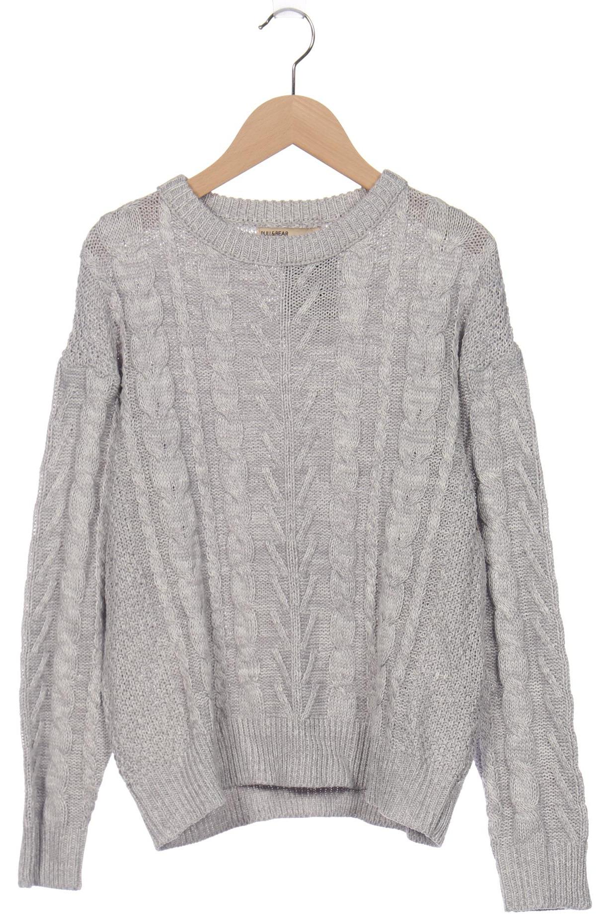 

Pull & Bear Damen Pullover, grau