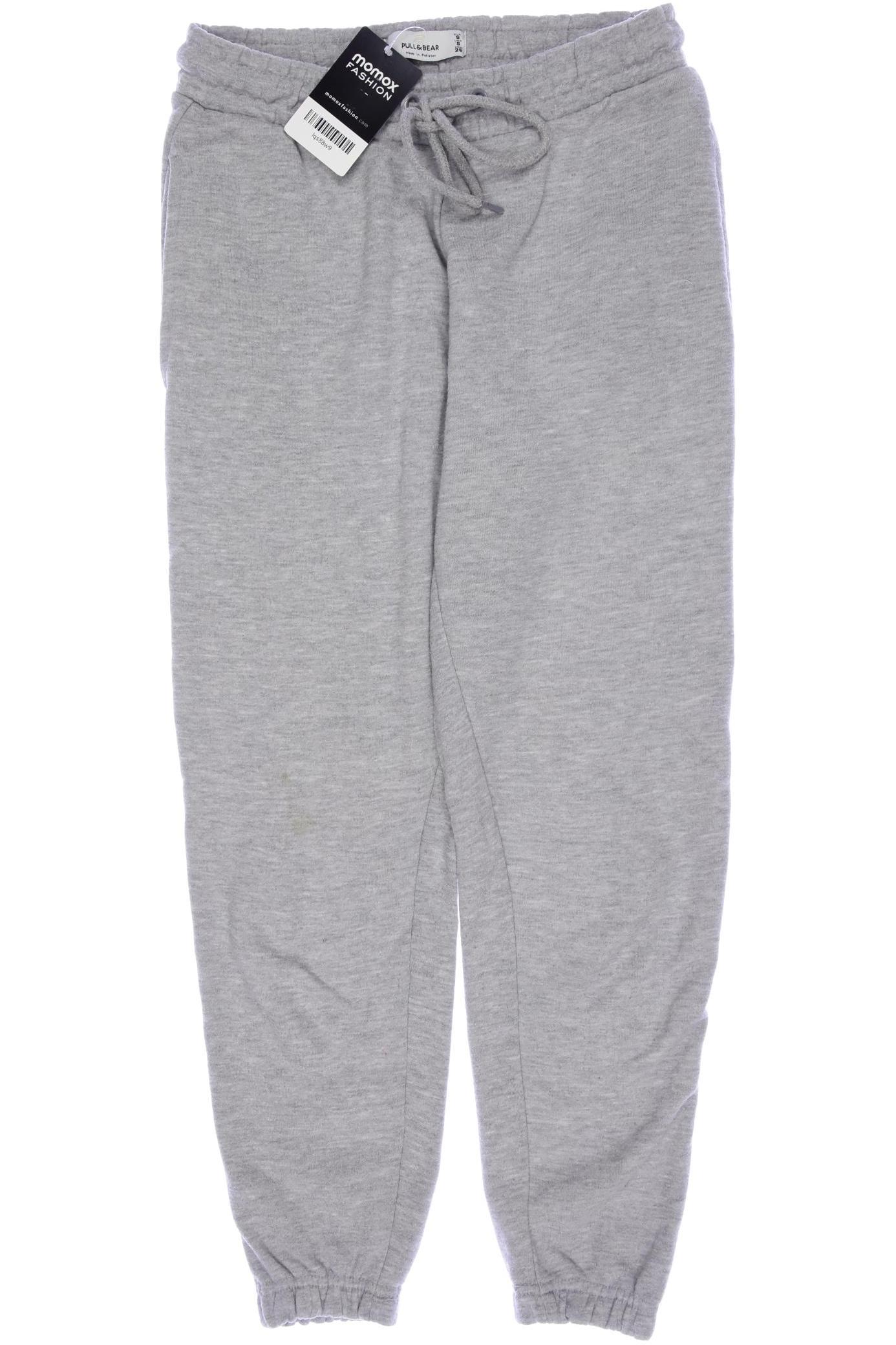 

Pull & Bear Damen Stoffhose, grau, Gr. 0