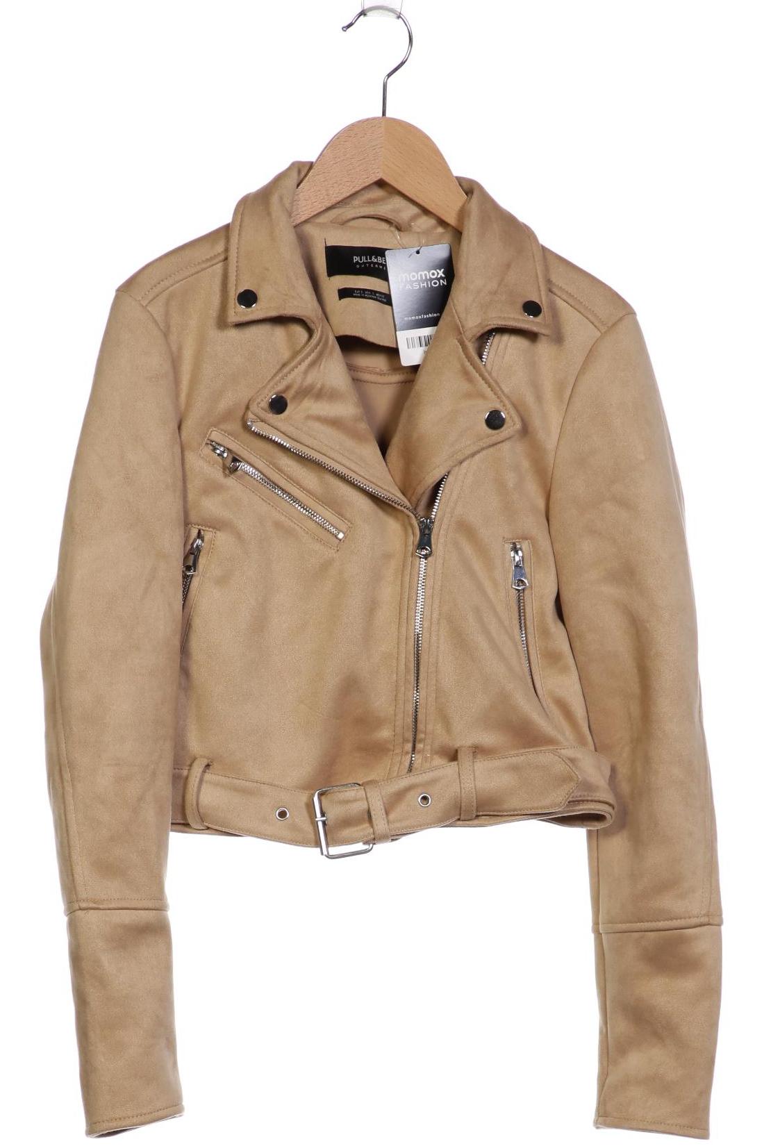

Pull & Bear Damen Jacke, beige, Gr. 36