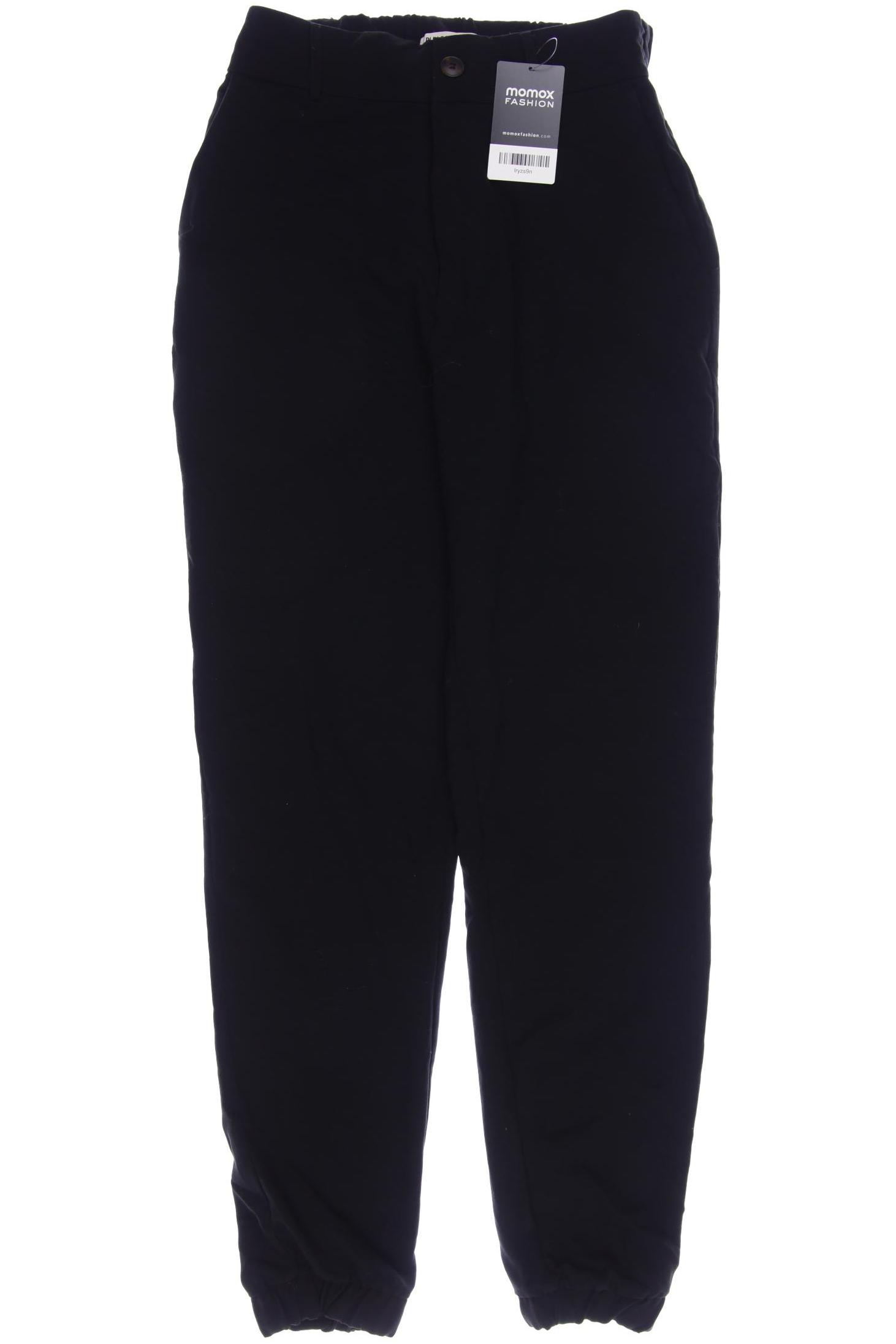 

Pull & Bear Damen Stoffhose, schwarz