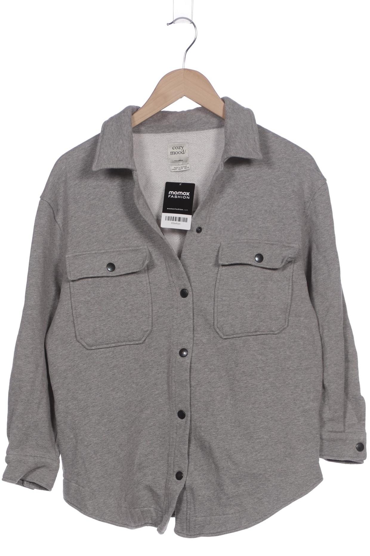 

Pull & Bear Damen Jacke, grau, Gr. 38