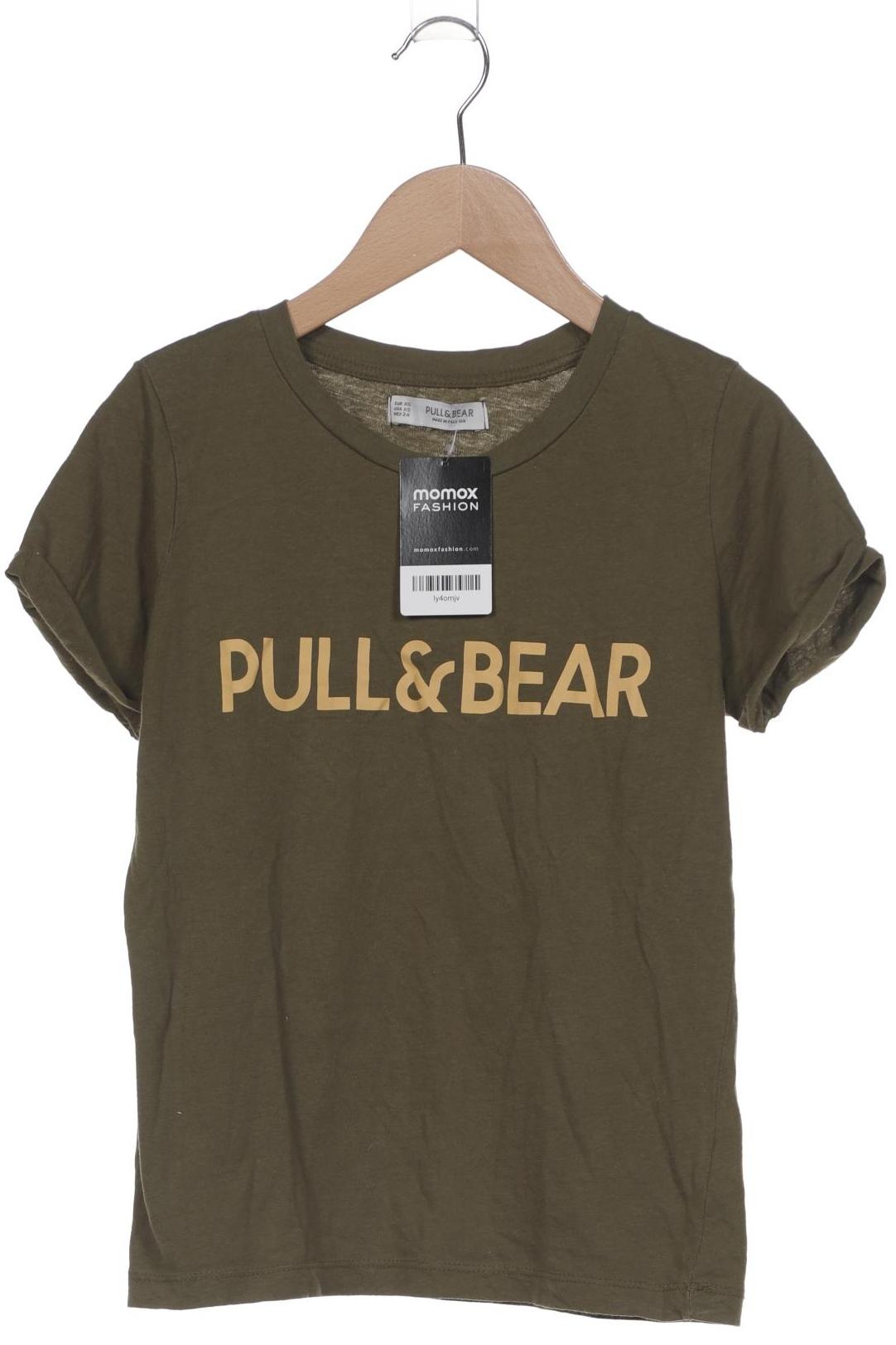 

Pull & Bear Damen T-Shirt, grün, Gr. 34