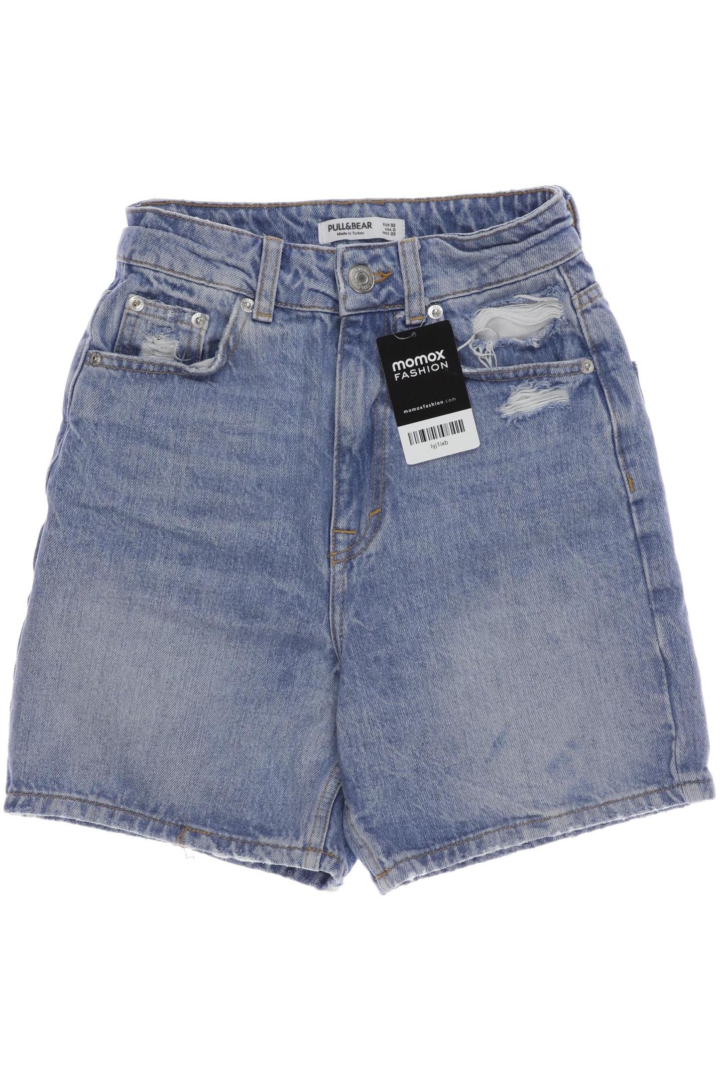 

Pull & Bear Damen Shorts, hellblau, Gr. 32