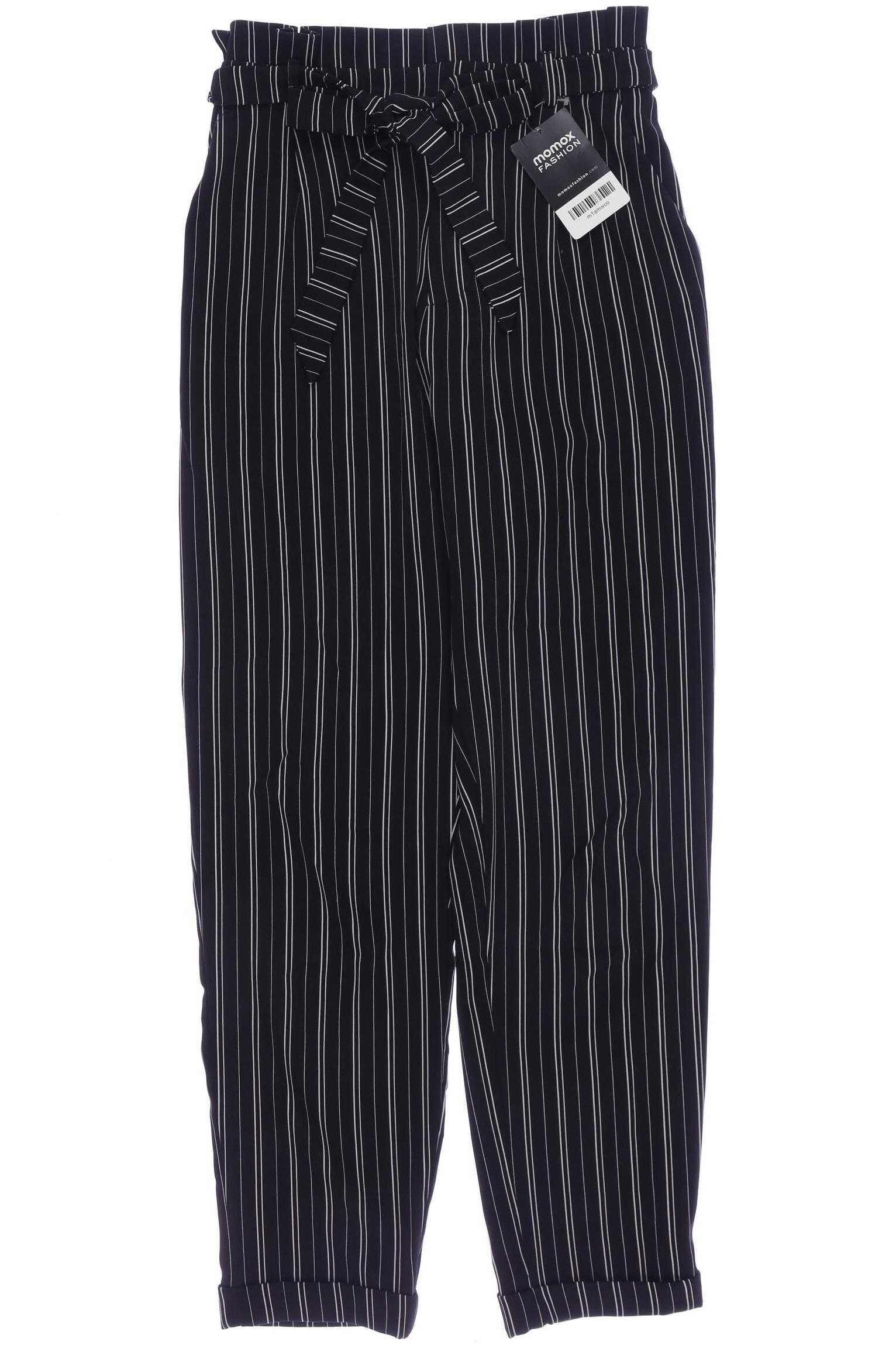

Pull & Bear Damen Stoffhose, schwarz, Gr. 0