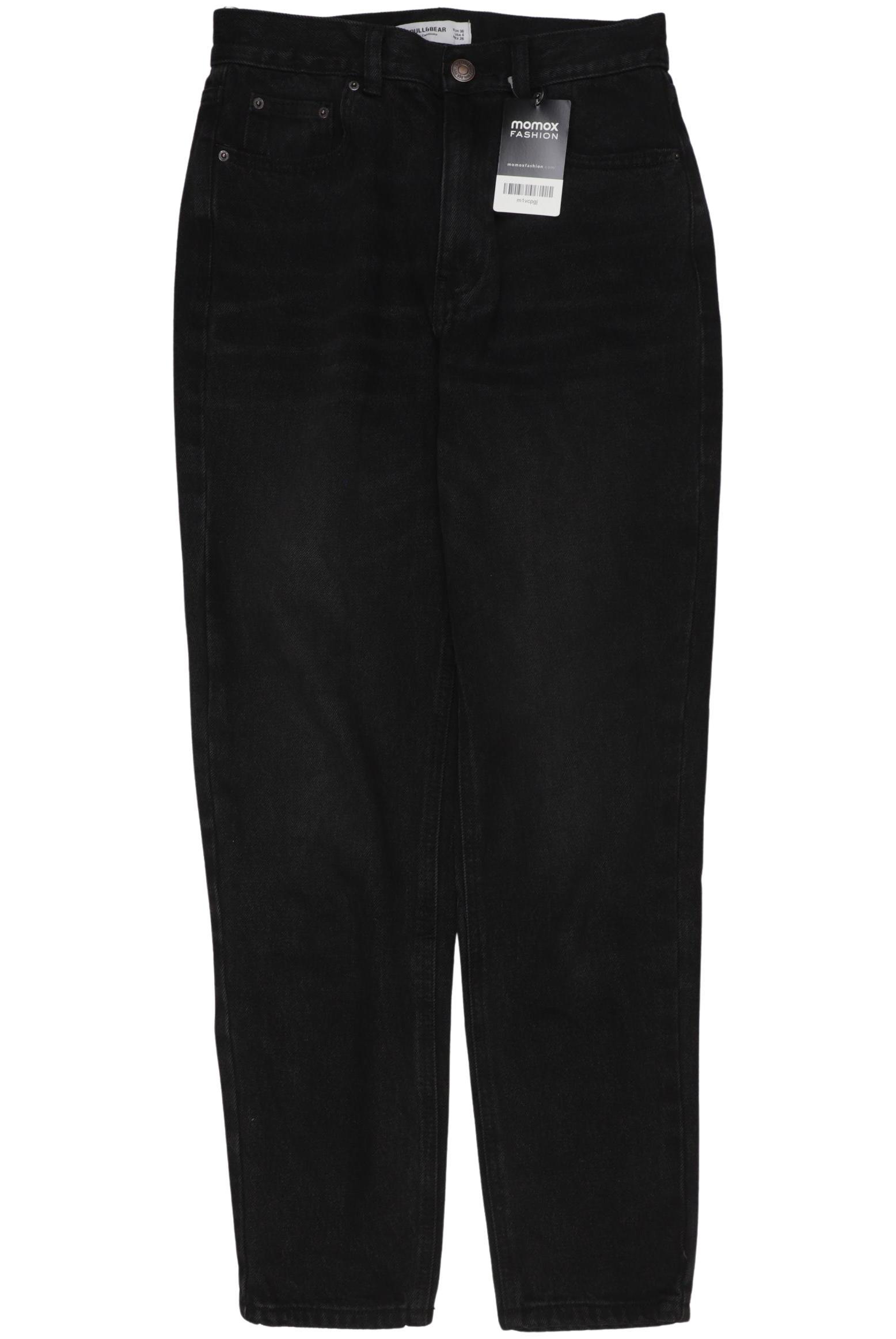 

Pull & Bear Damen Jeans, schwarz, Gr. 36