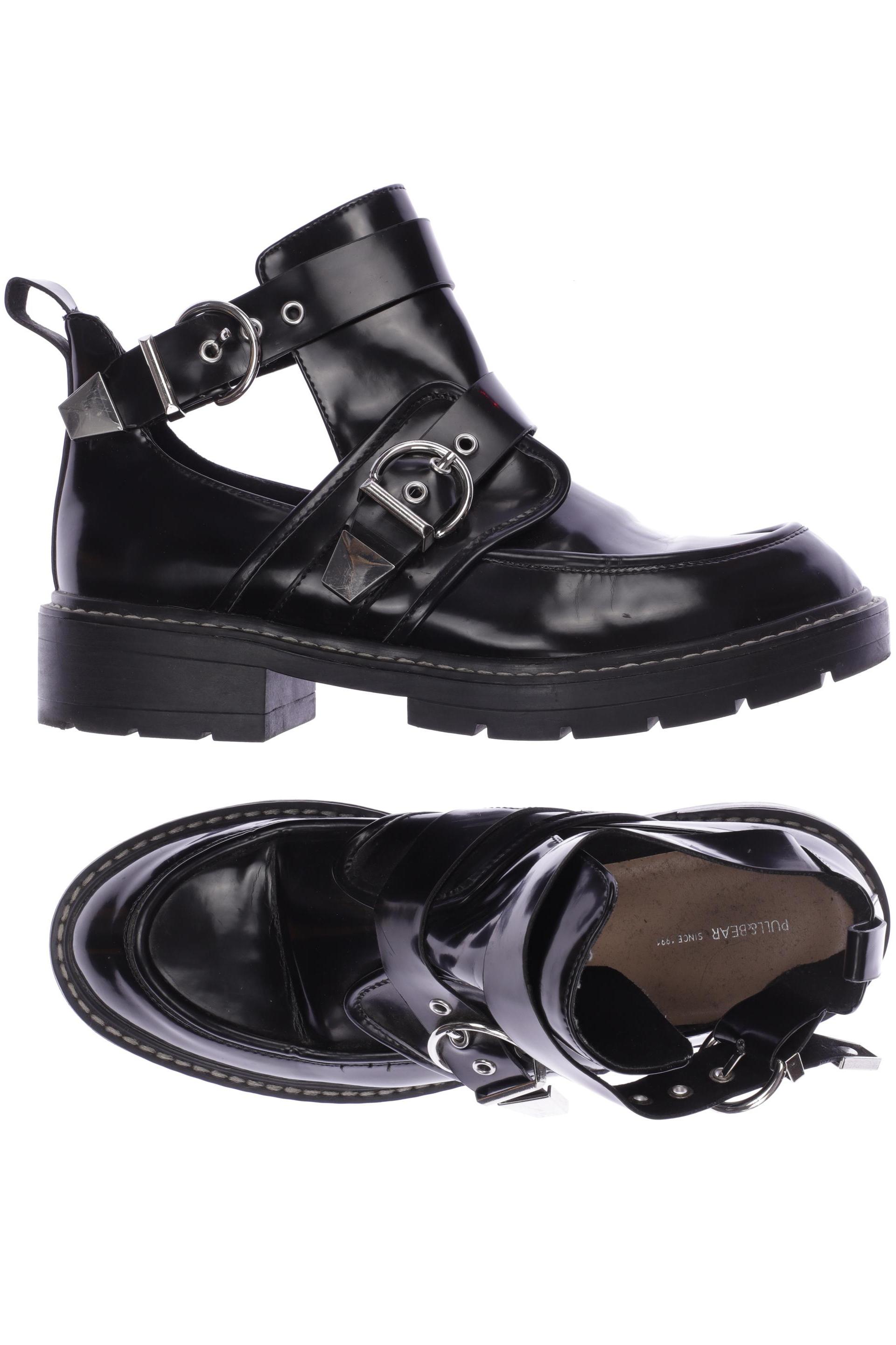 

Pull & Bear Damen Stiefelette, schwarz, Gr. 40