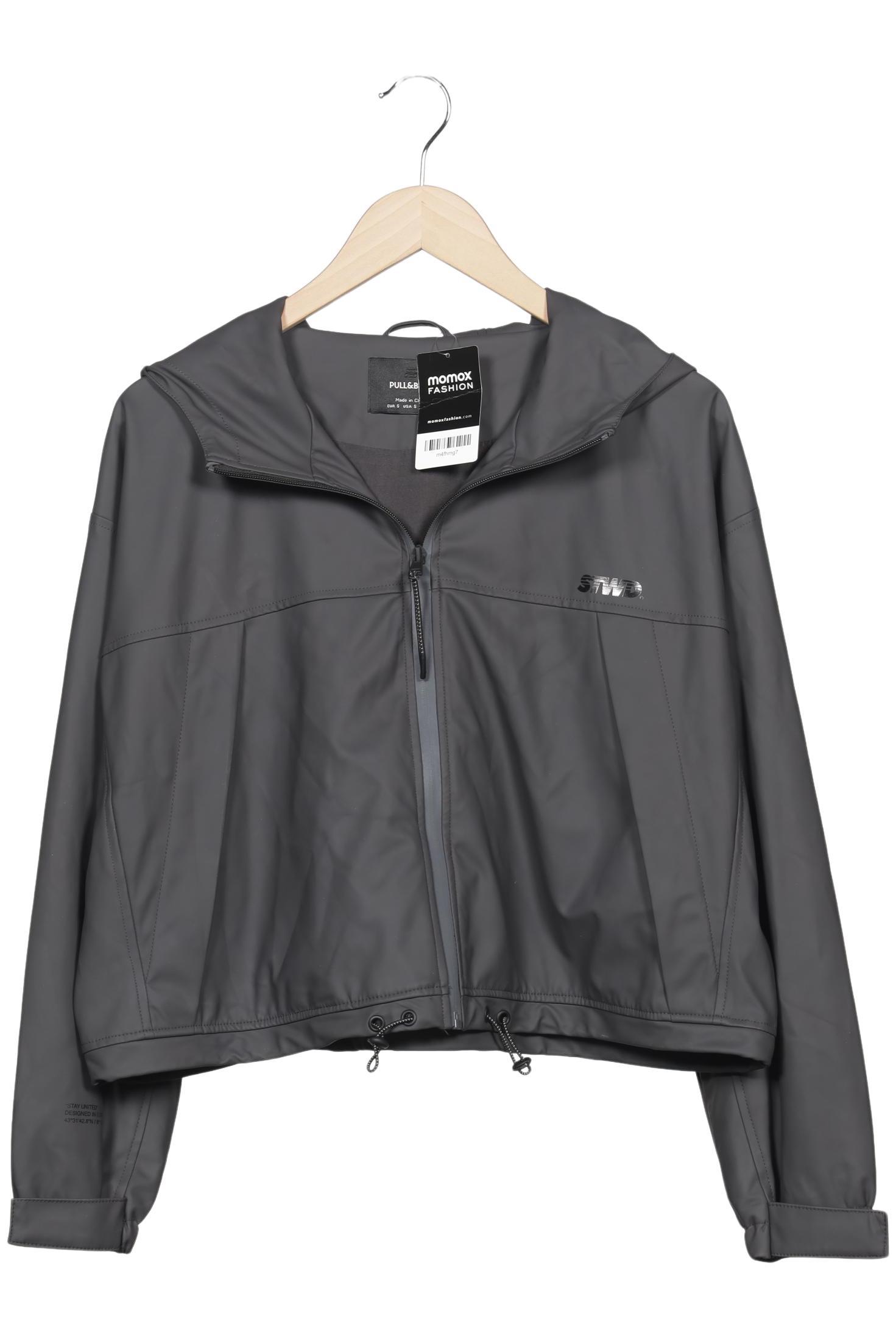 

Pull & Bear Damen Jacke, grau, Gr. 36