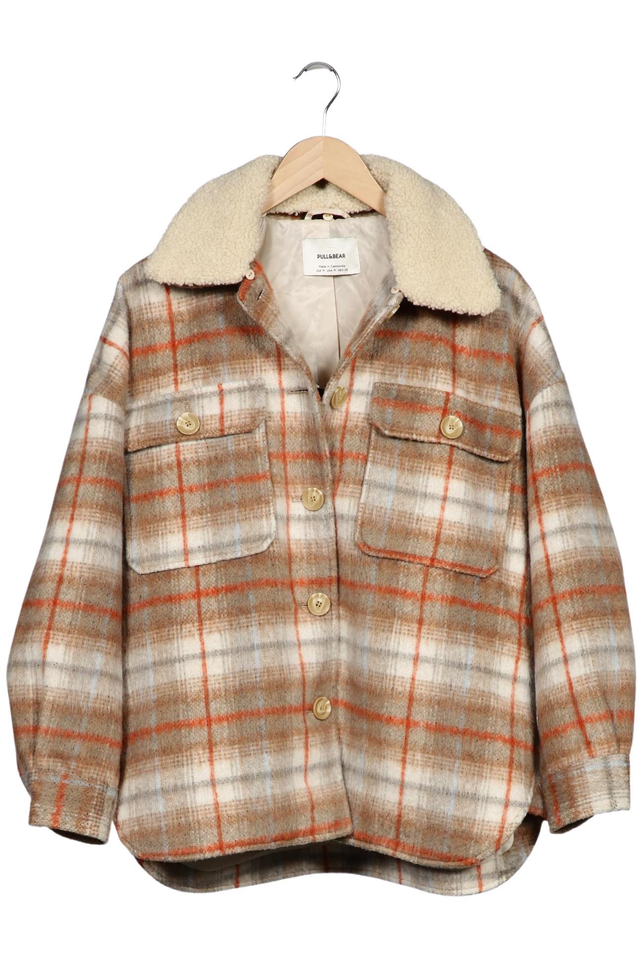 

Pull & Bear Damen Jacke, mehrfarbig, Gr. 38