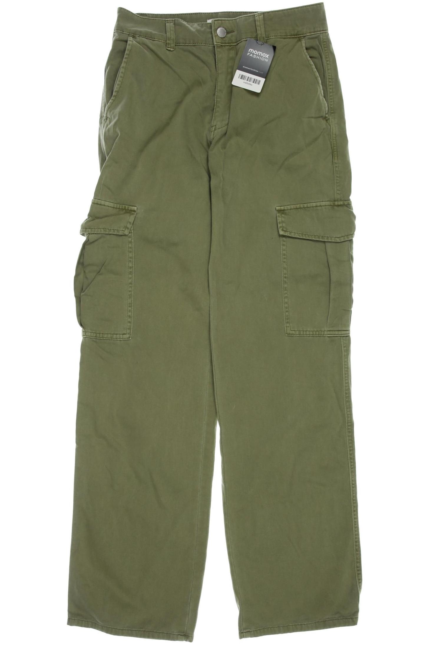 

Pull & Bear Damen Stoffhose, hellgrün, Gr. 38