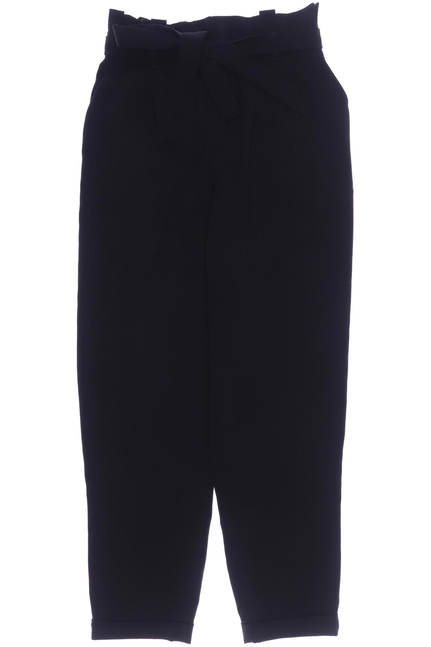 

Pull & Bear Damen Stoffhose, schwarz, Gr. 0