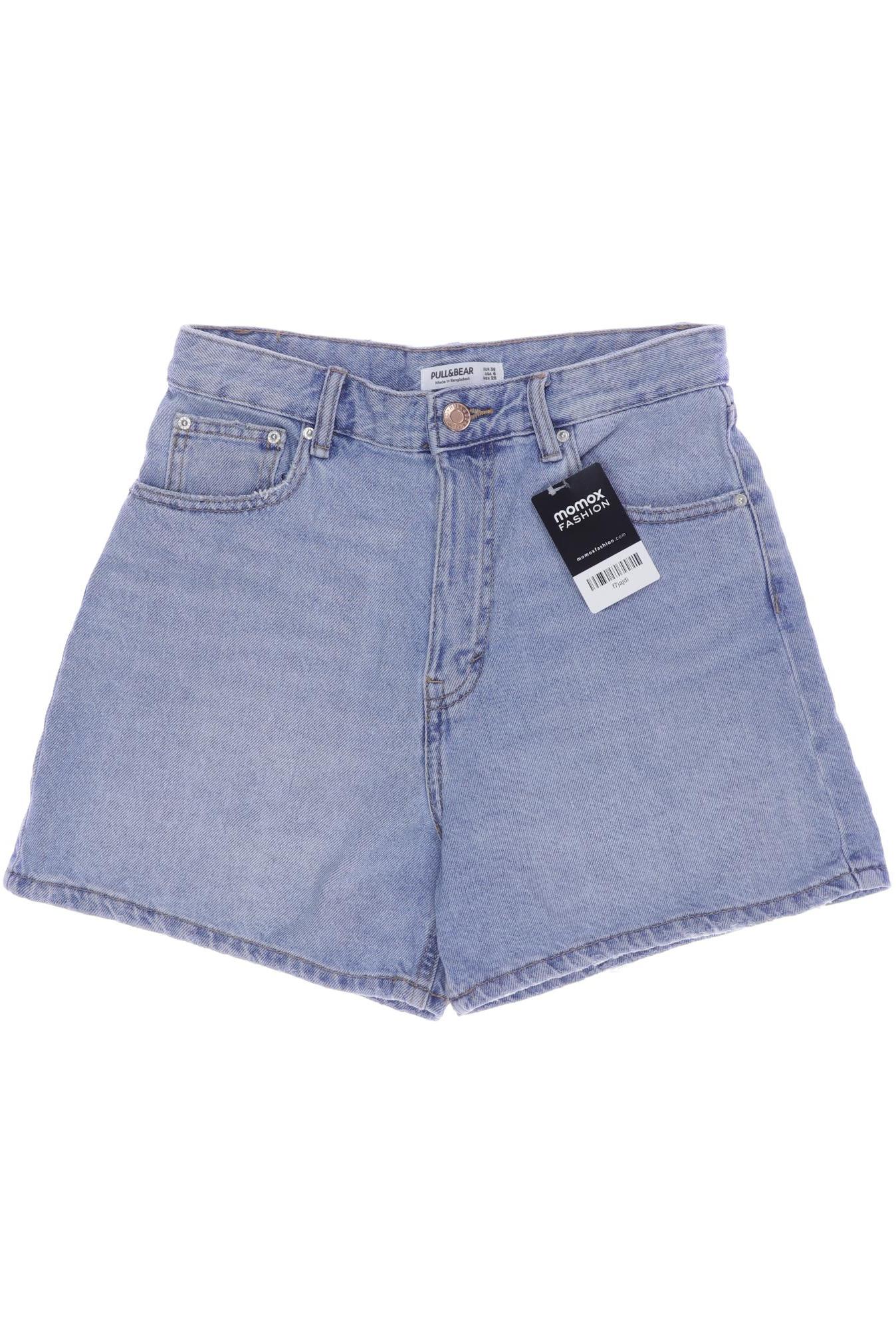 

Pull & Bear Damen Shorts, blau, Gr. 38