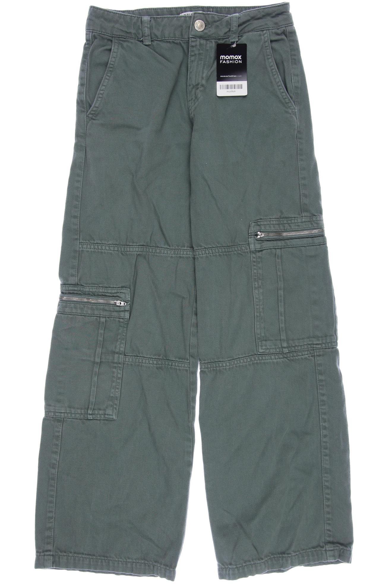 

Pull & Bear Damen Jeans, grün, Gr. 32