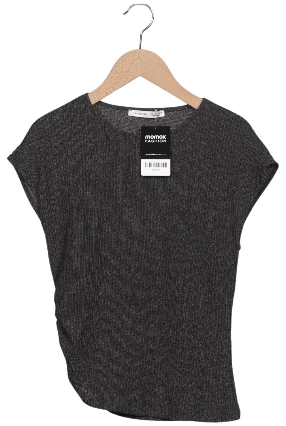 

Pull & Bear Damen T-Shirt, grau, Gr. 42