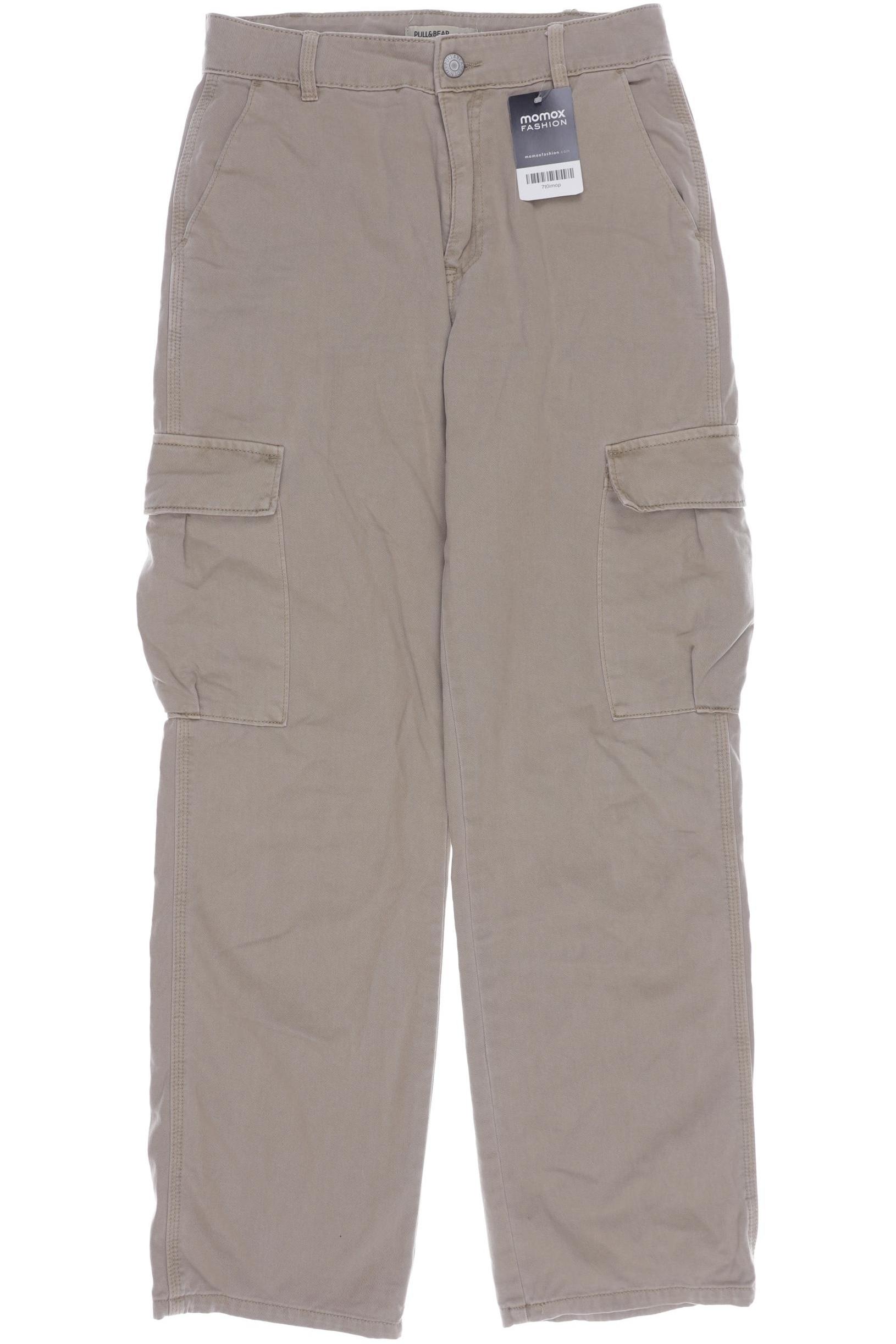 

Pull & Bear Damen Stoffhose, beige