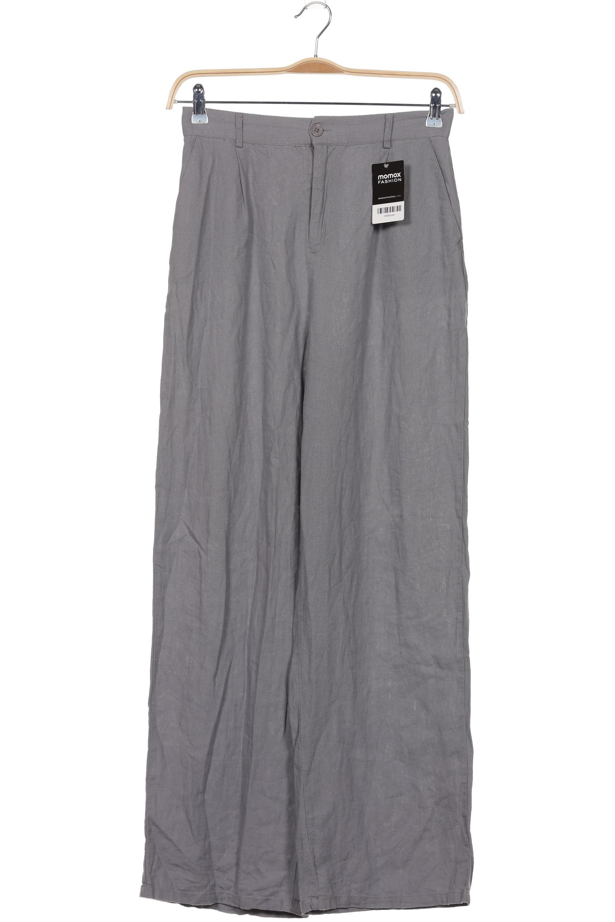 

Pull & Bear Damen Stoffhose, grau, Gr. 0