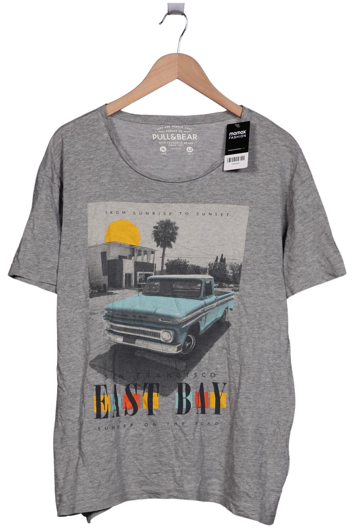 

Pull & Bear Damen T-Shirt, grau, Gr. 44