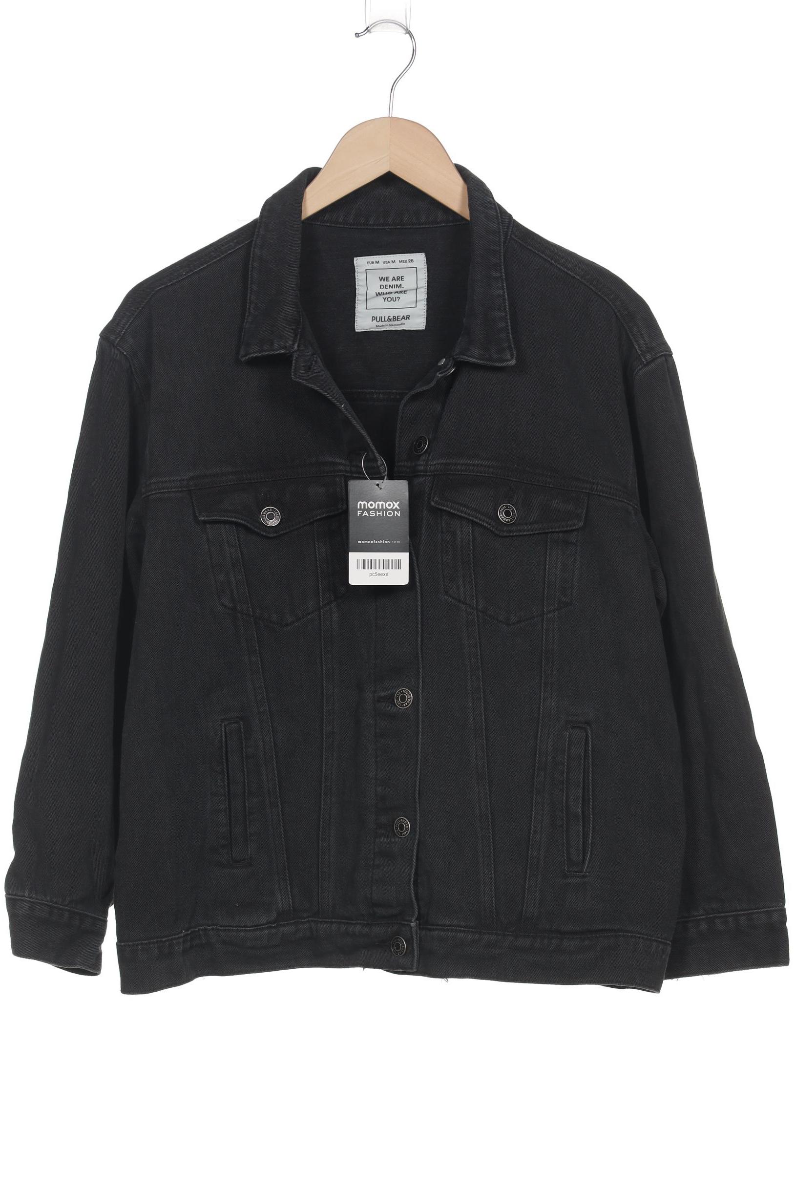 

Pull & Bear Damen Jacke, schwarz, Gr. 38