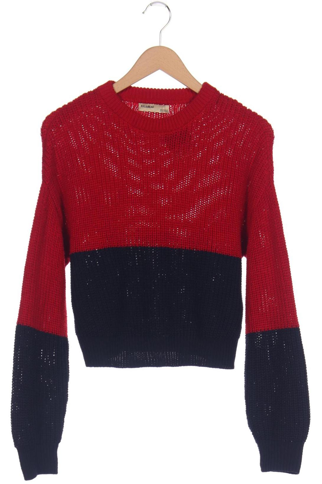 

Pull & Bear Damen Pullover, rot